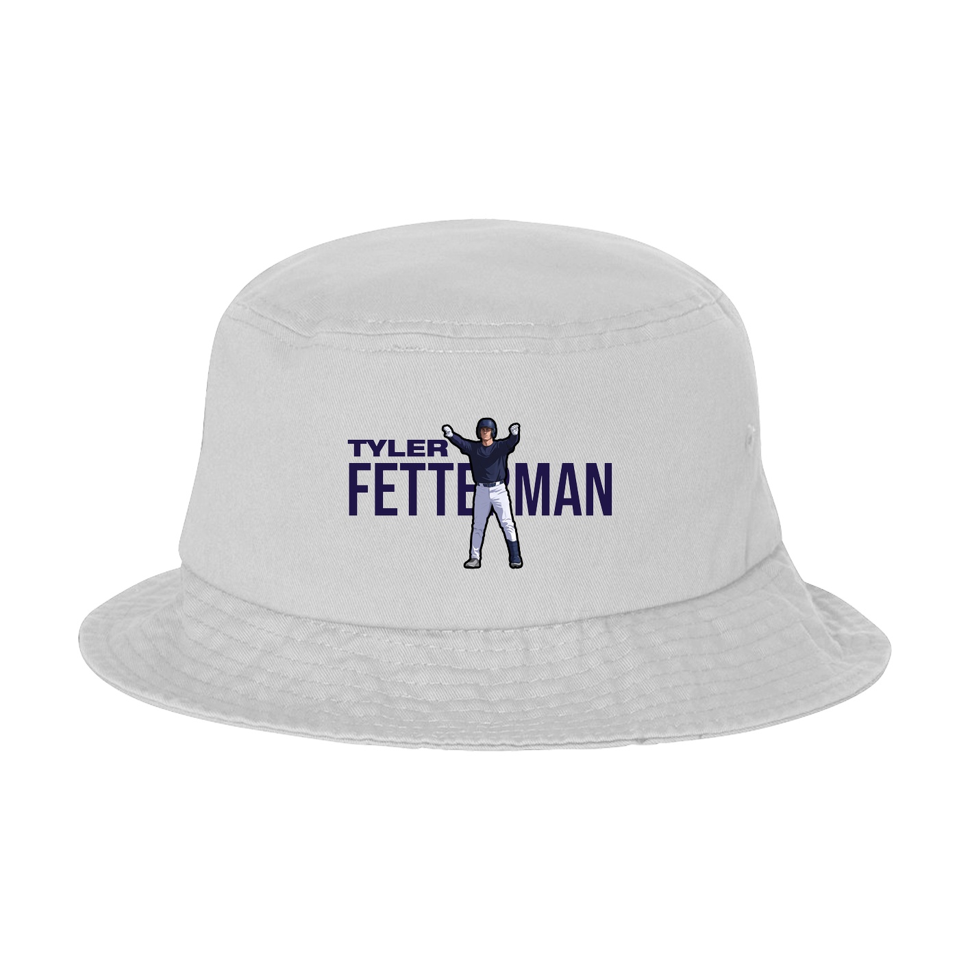 Bucket Cap — Player Name in White