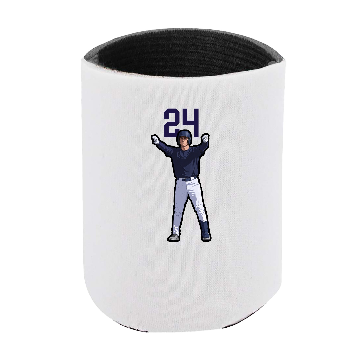 Can Holder — Number Top in White