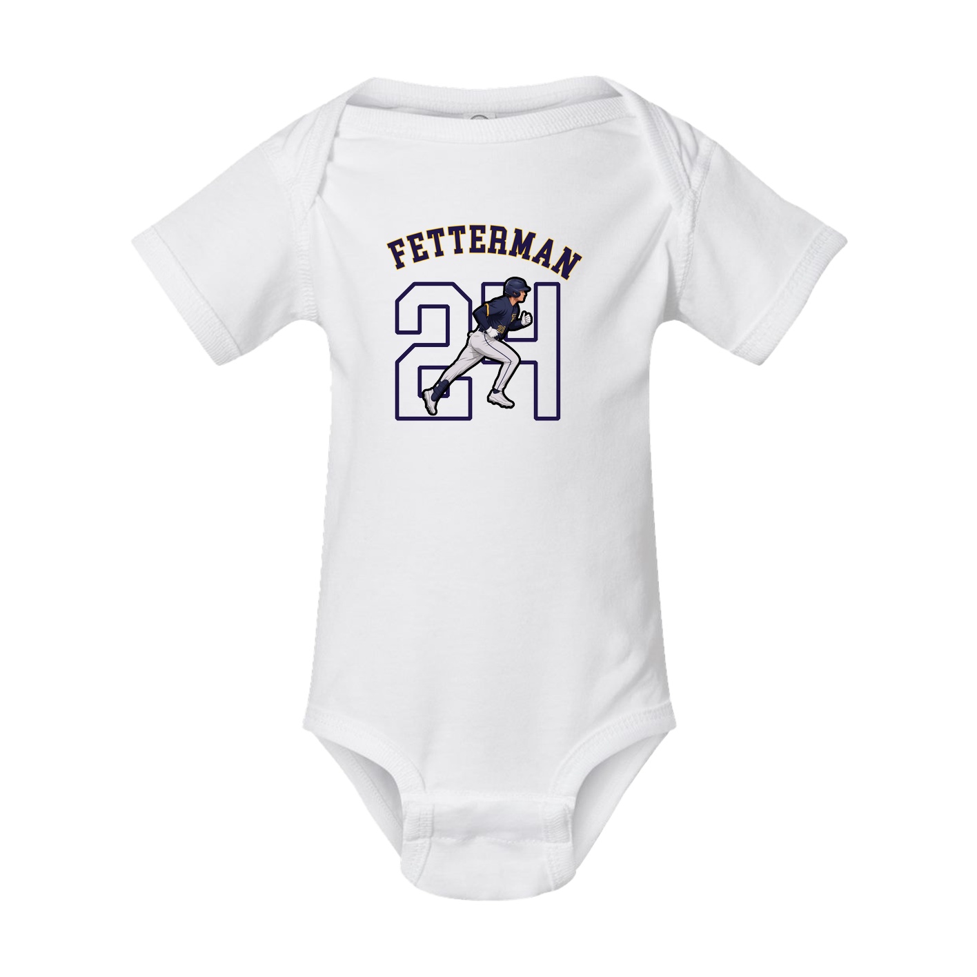 Baby Onesie — Shirsey Arch in White