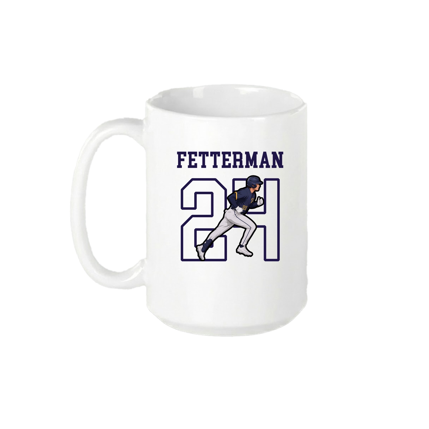 15oz Coffee Mug — Shirsey in White