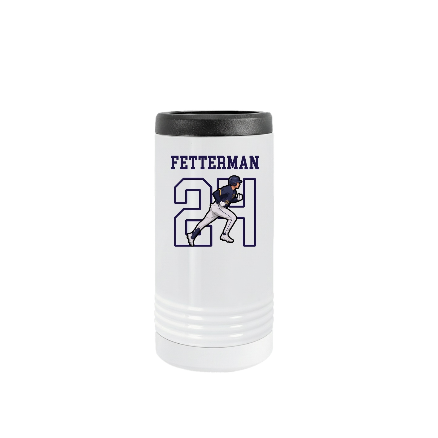 Slim Beverage Holder — Shirsey in White