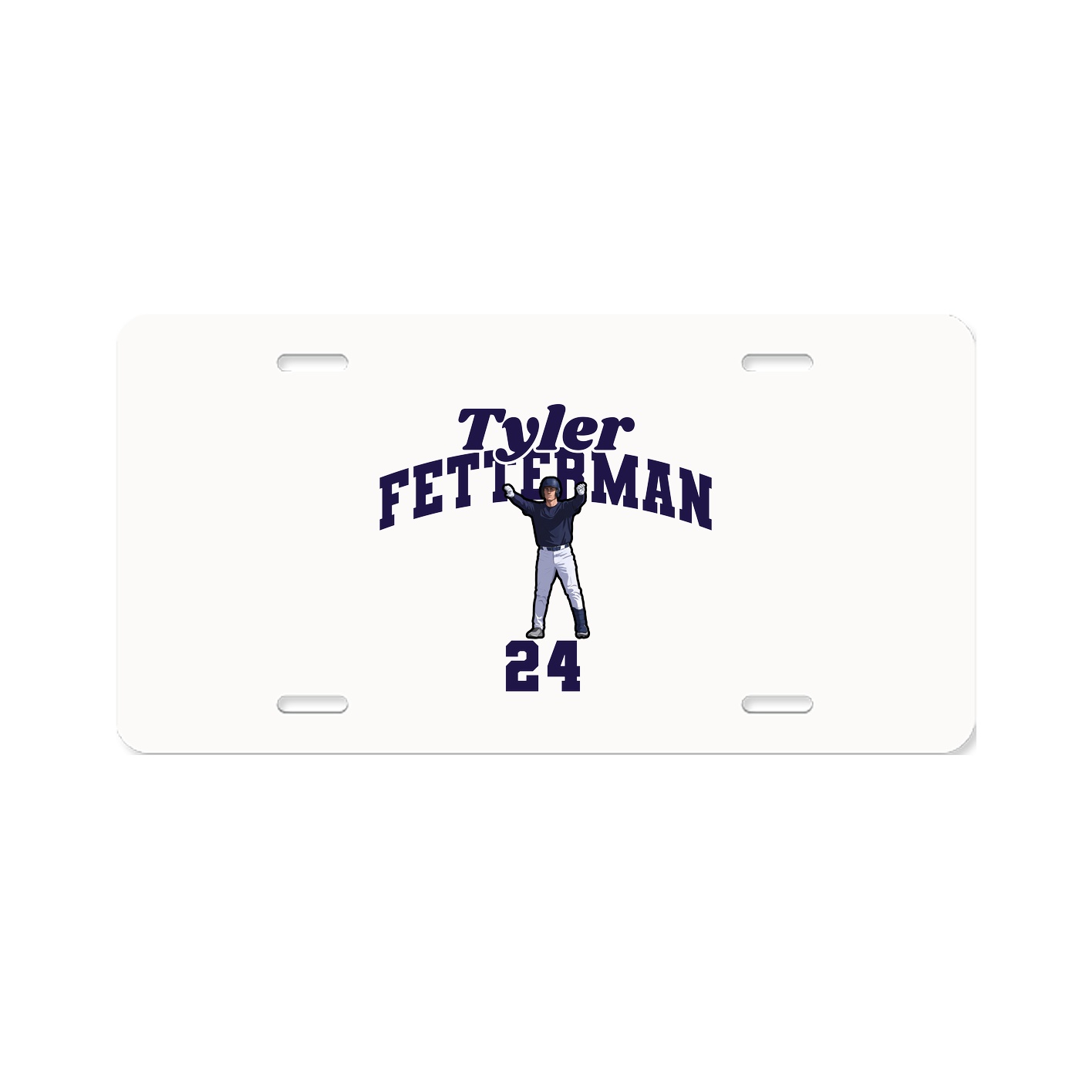 License Plate — Signature Arch in Classic