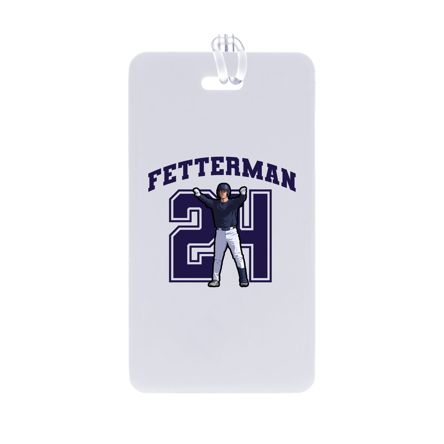 Bag Tag — Number in Classic
