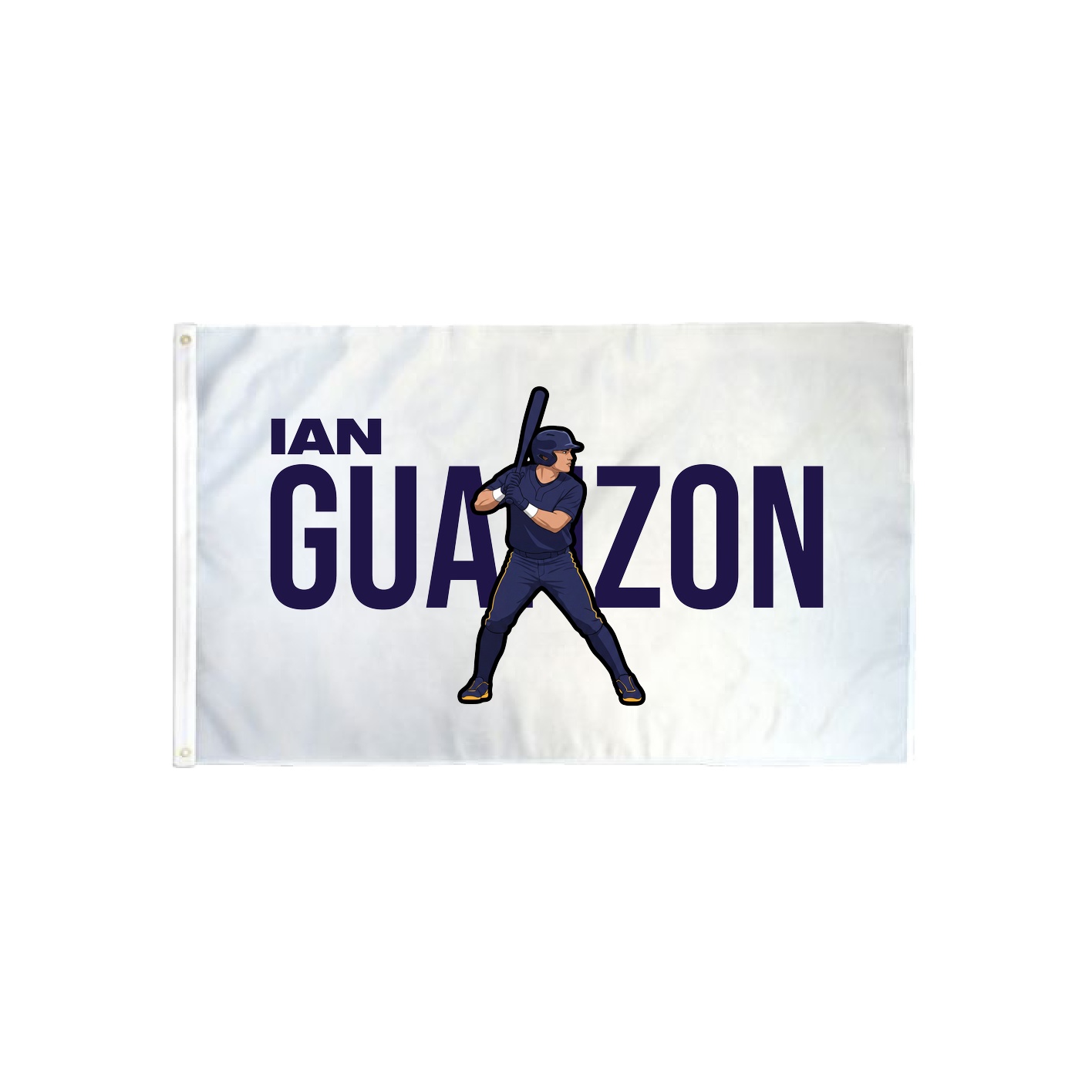 3x5 Flag — Player Name in Classic
