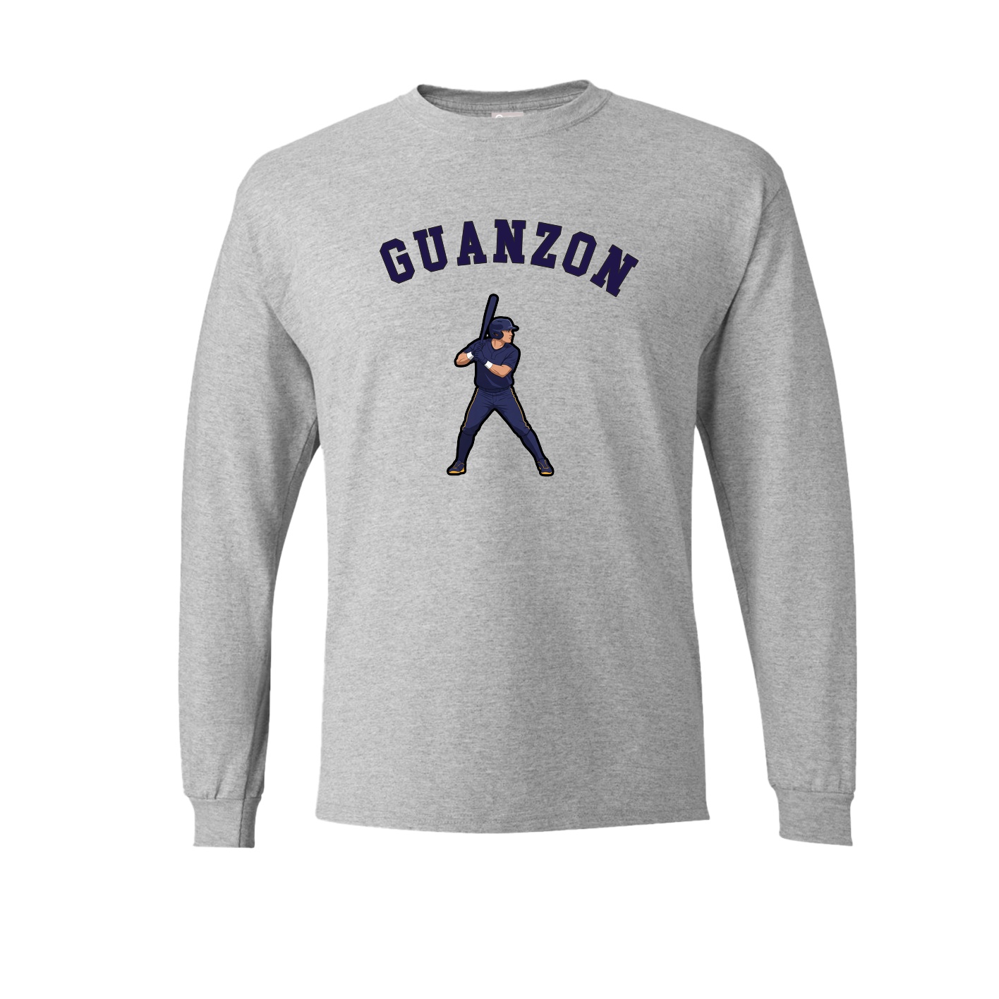 Long Sleeve Tee — Shirsey Arch in Grey