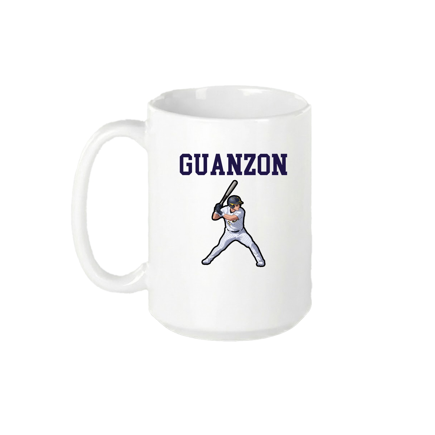 15oz Coffee Mug — Shirsey in White