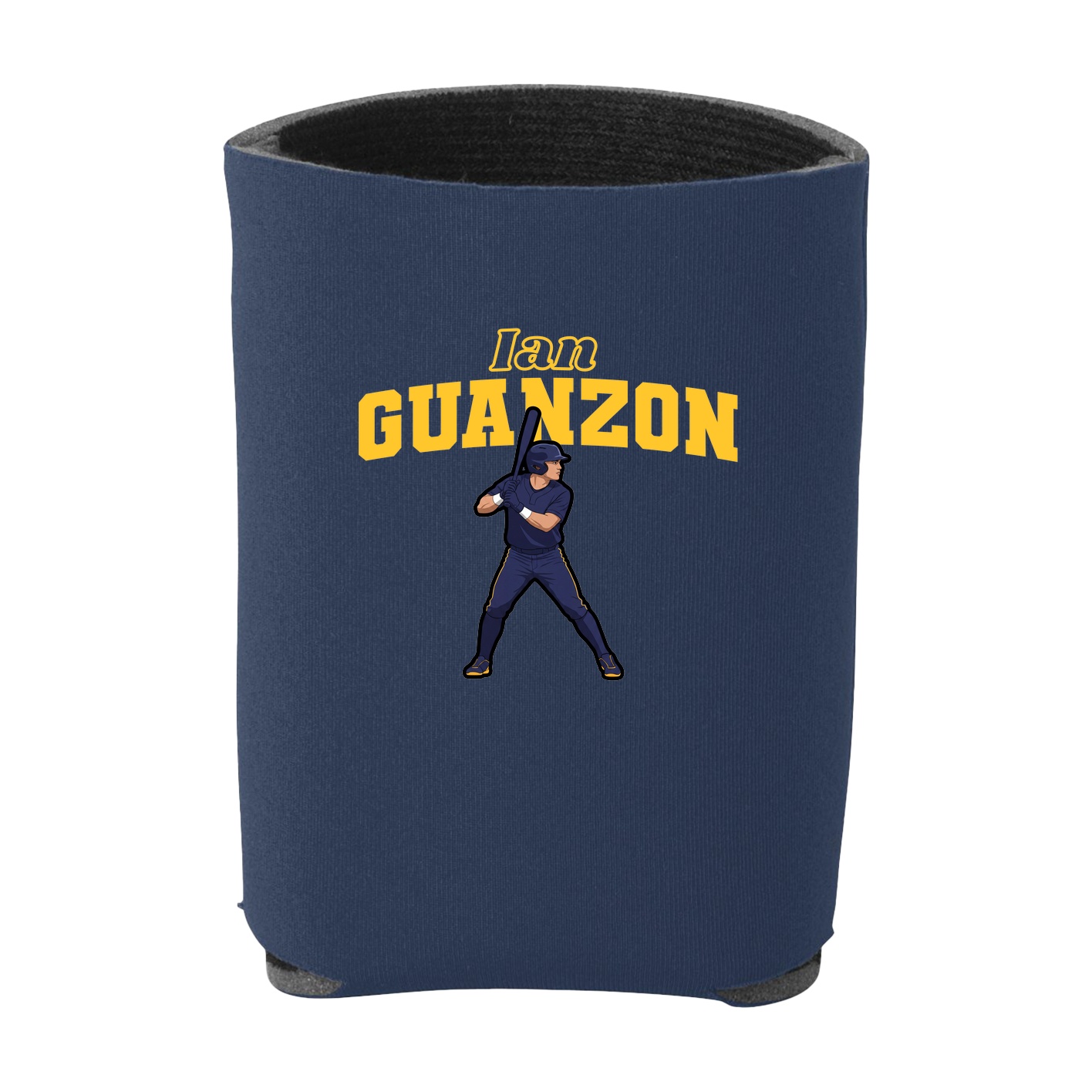 Can Holder — Name Arch in Navy