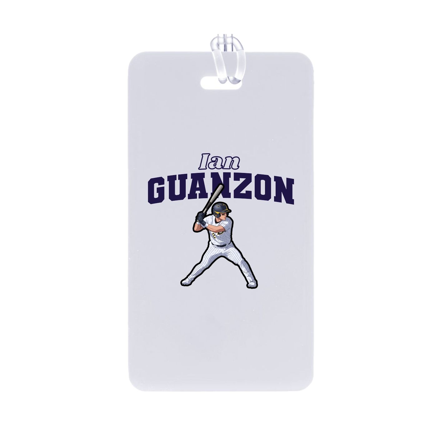 Bag Tag — Name Arch in Classic