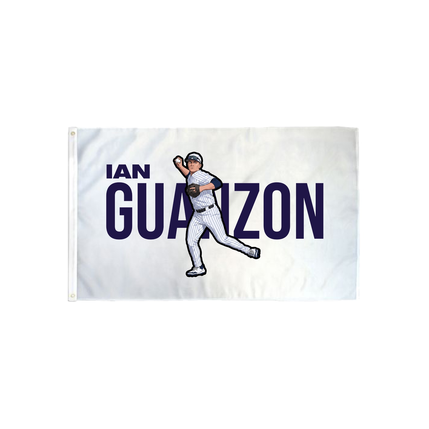3x5 Flag — Player Name in Classic