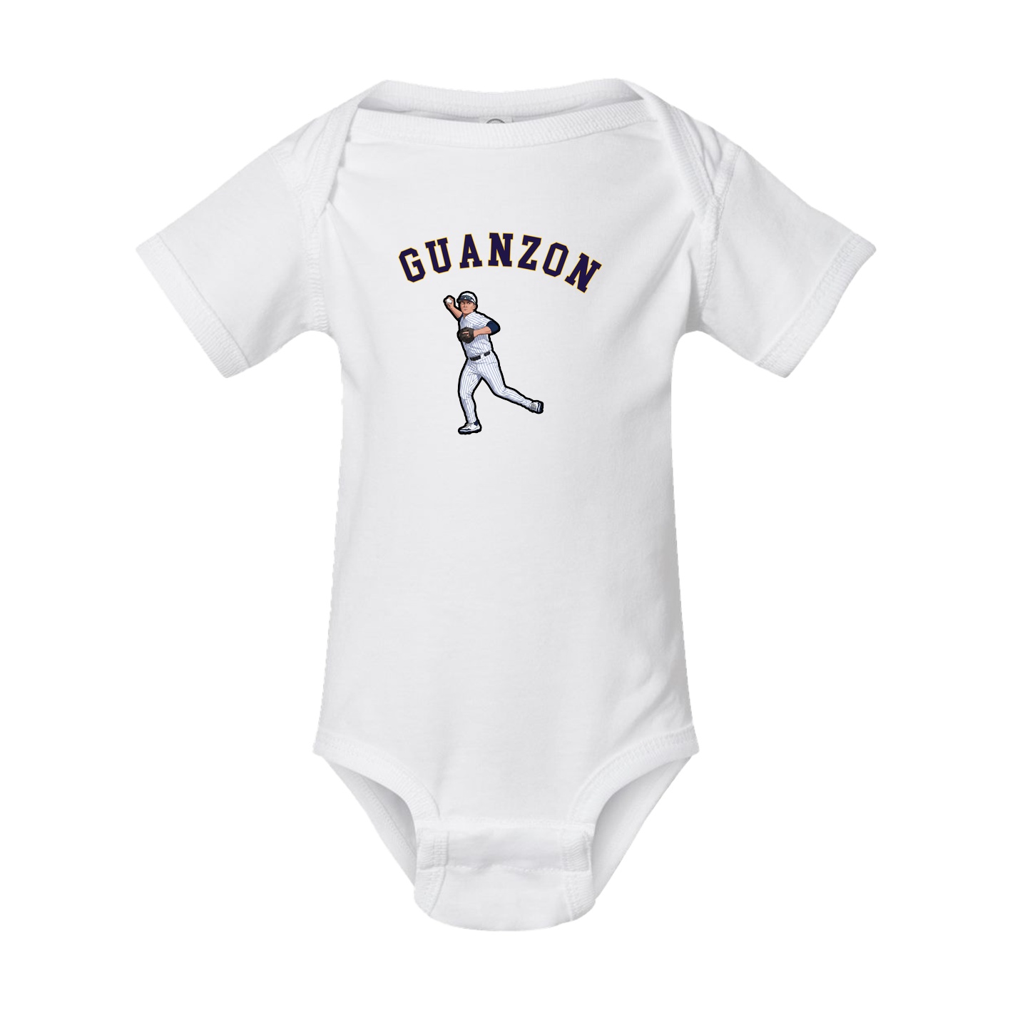 Baby Onesie — Shirsey Arch in White