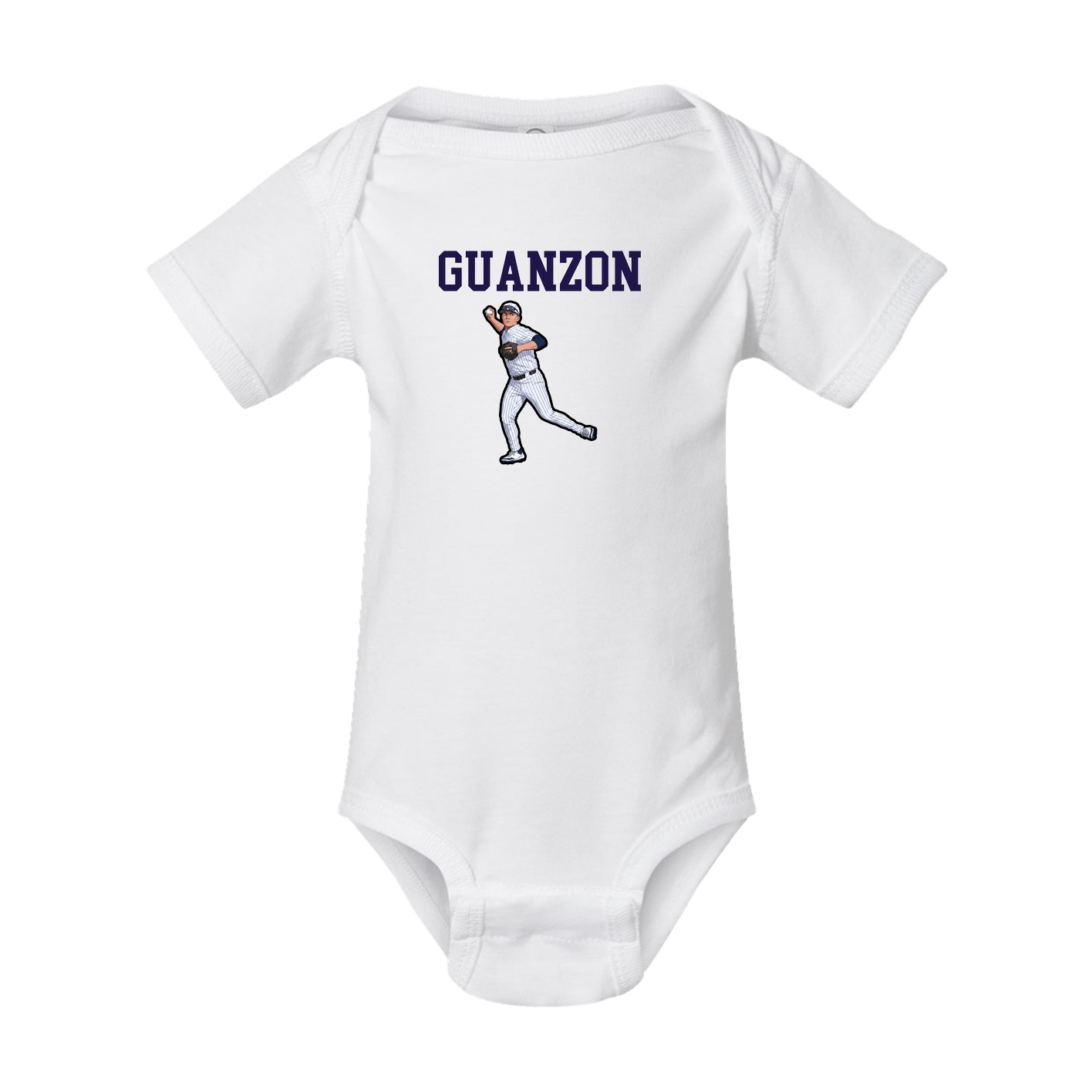 Baby Onesie — Shirsey in White