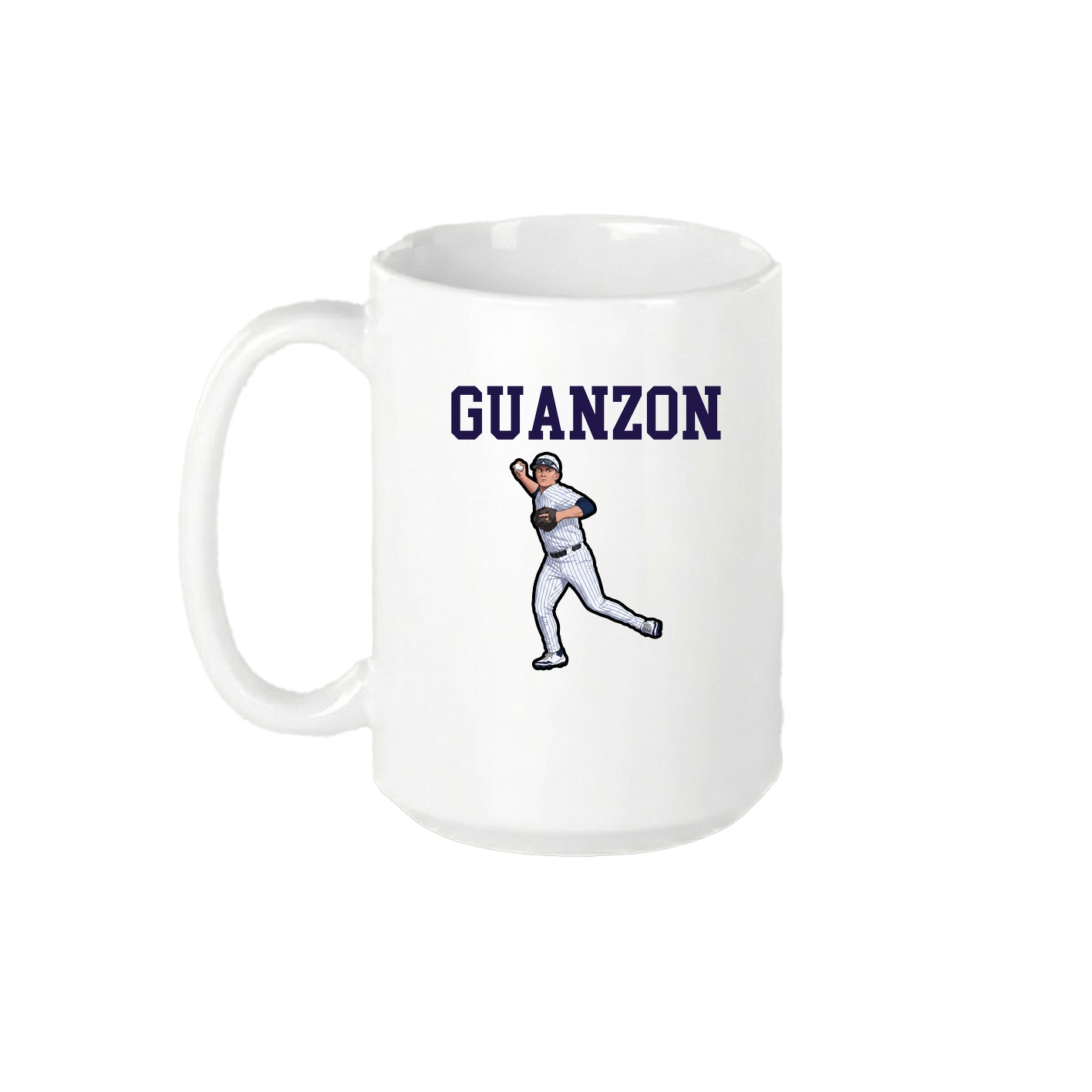 15oz Coffee Mug — Shirsey in White