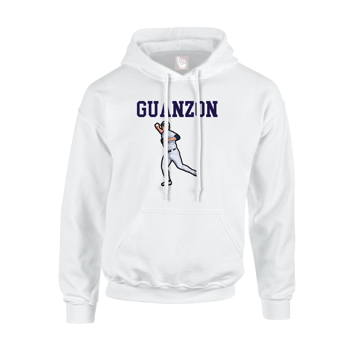 Youth Hoodie — Shirsey in White
