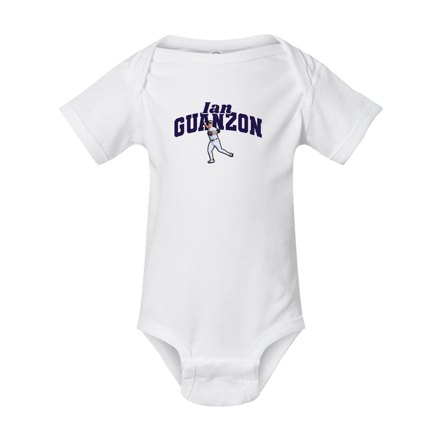 Baby Onesie — Signature Arch in White