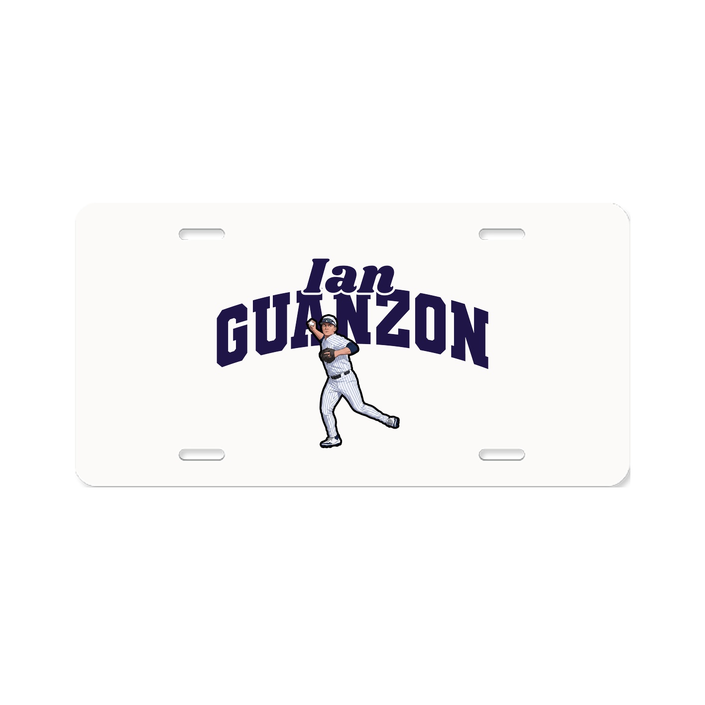 License Plate — Signature Arch in Classic