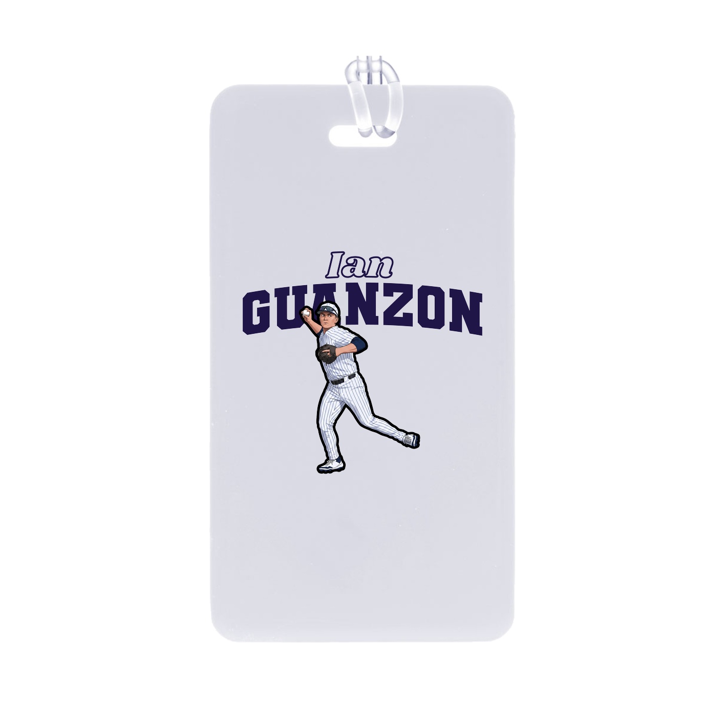 Bag Tag — Name Arch in Classic