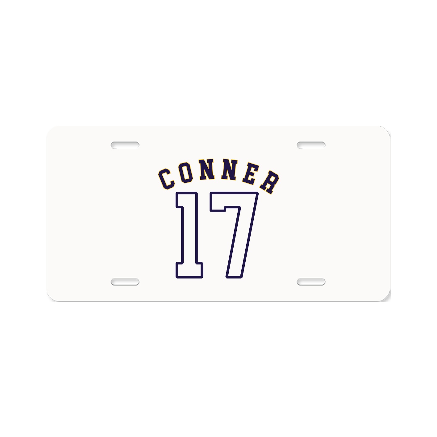 License Plate — Shirsey Arch in Classic