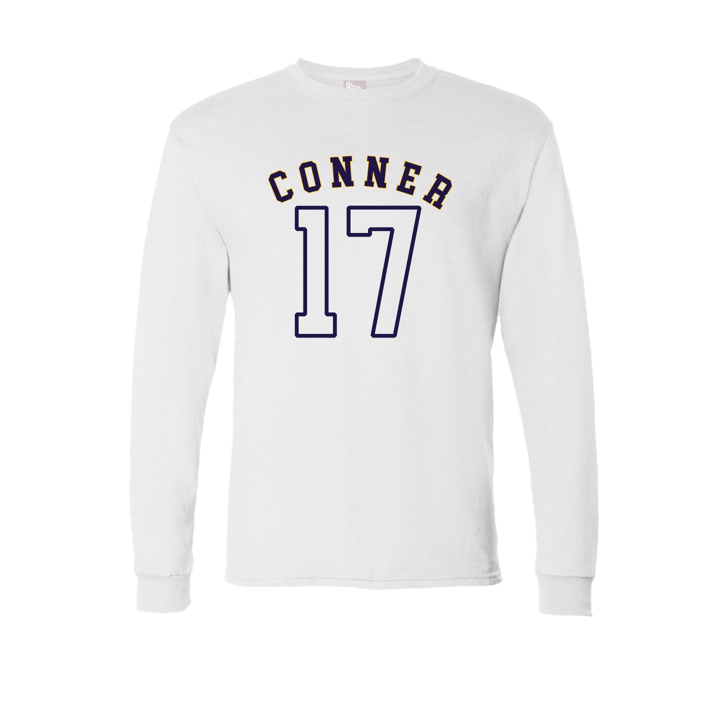Long Sleeve Tee — Shirsey Arch in White
