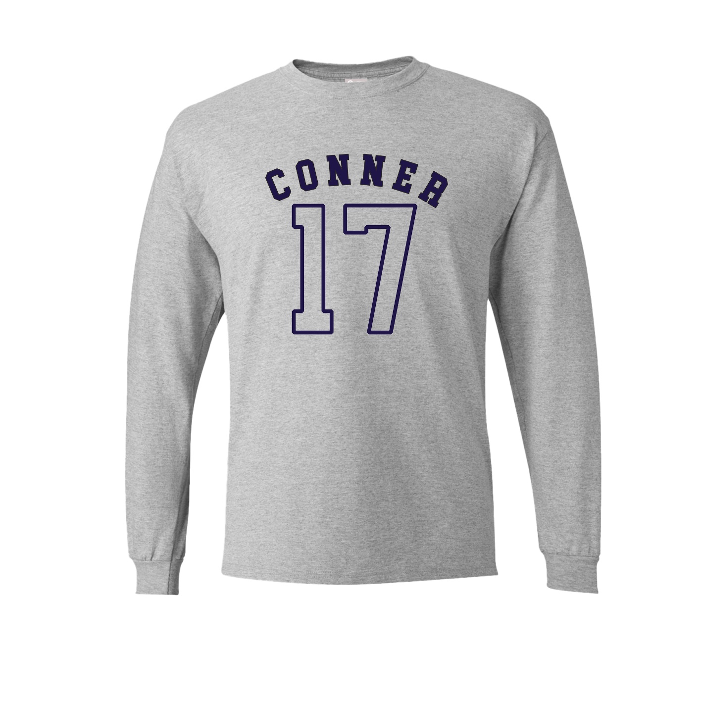 Long Sleeve Tee — Shirsey Arch in Grey
