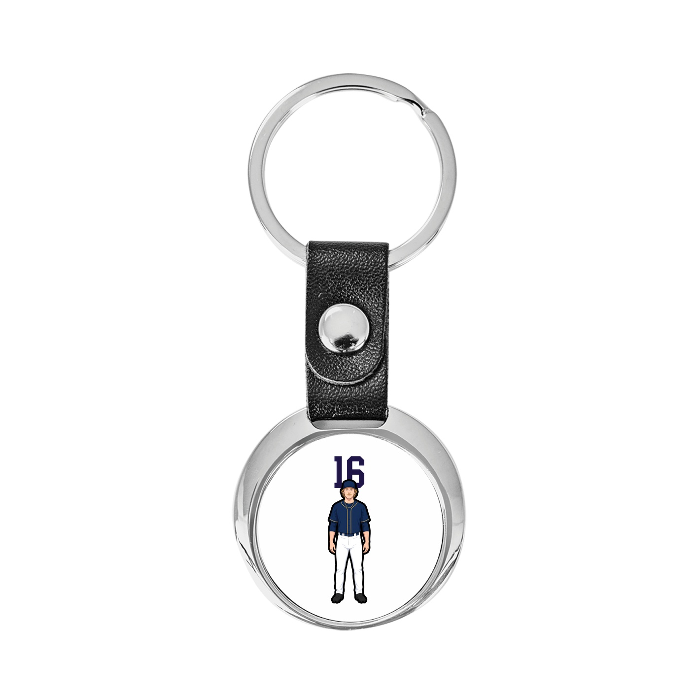 Key Chain — Number Top in Classic