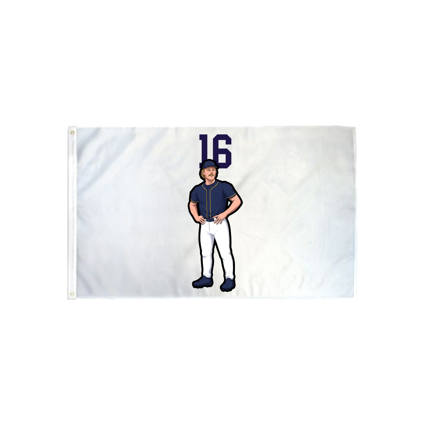 3x5 Flag — Number Top in Classic