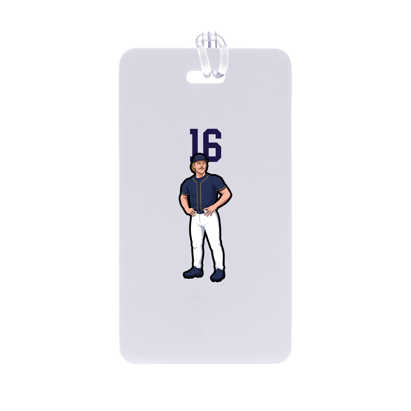 Bag Tag — Number Top in Classic