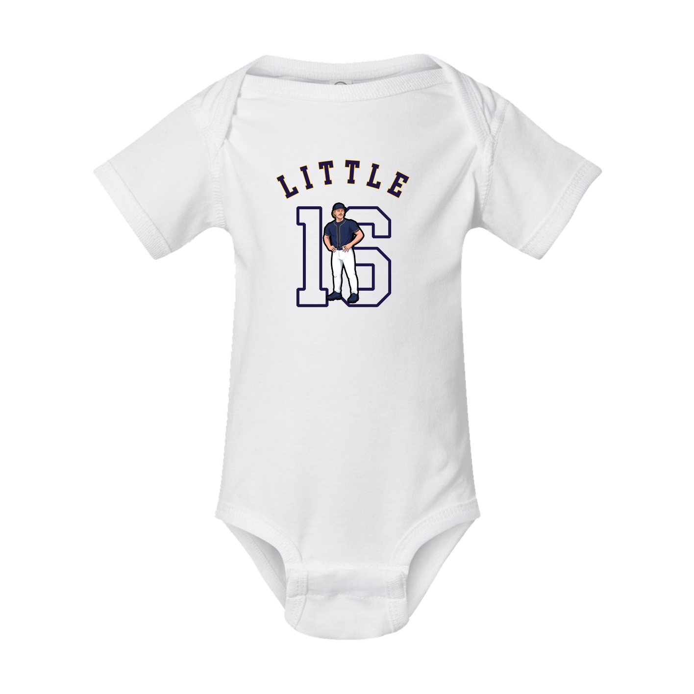 Baby Onesie — Shirsey Arch in White