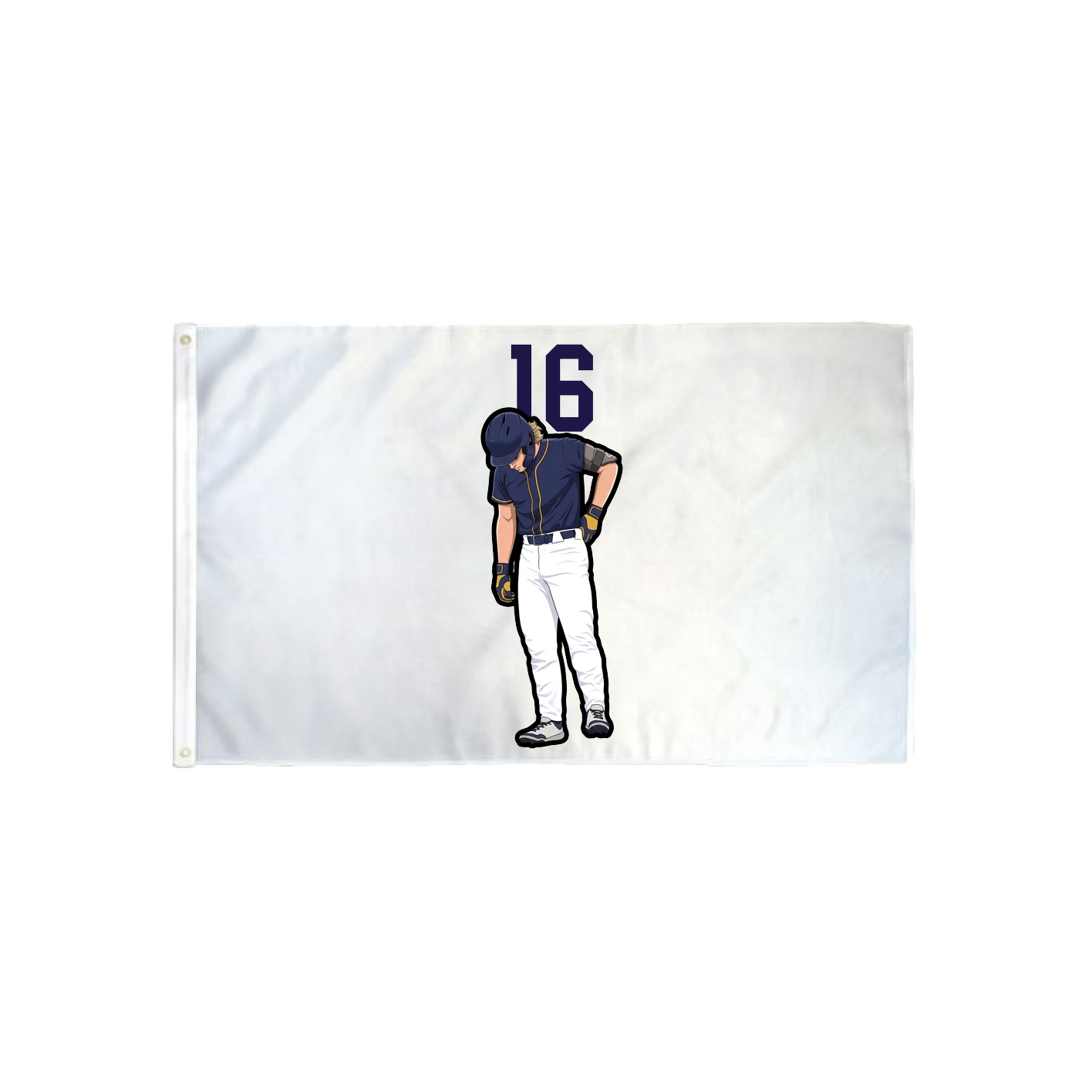 3x5 Flag — Number Top in Classic