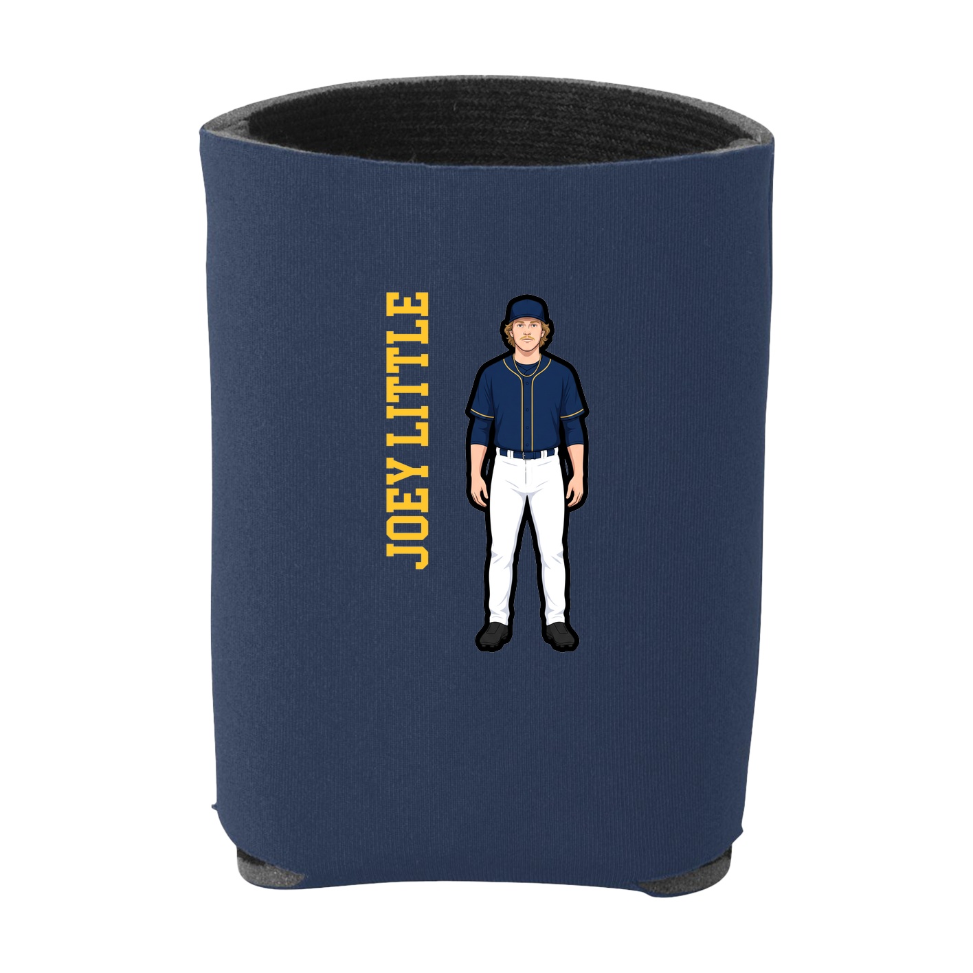 Can Holder — Name Vertical in Navy