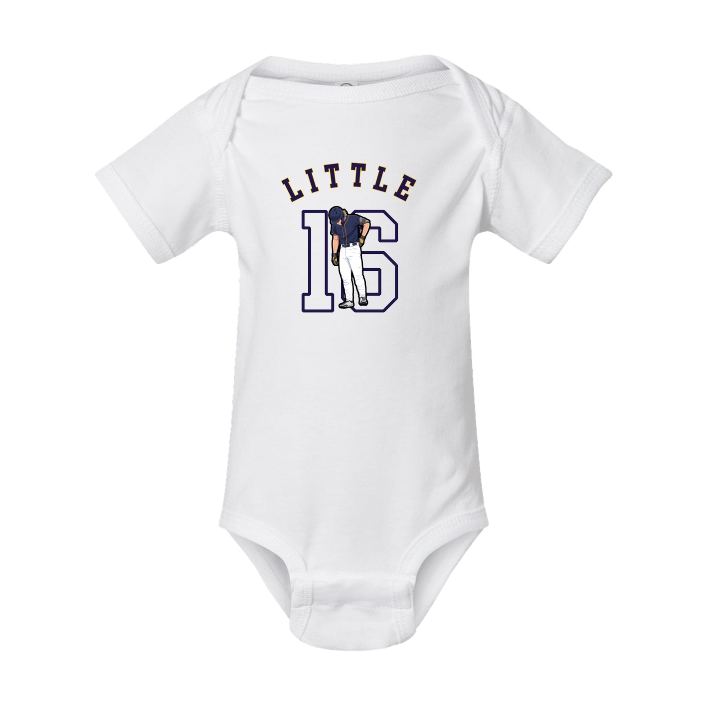Baby Onesie — Shirsey Arch in White