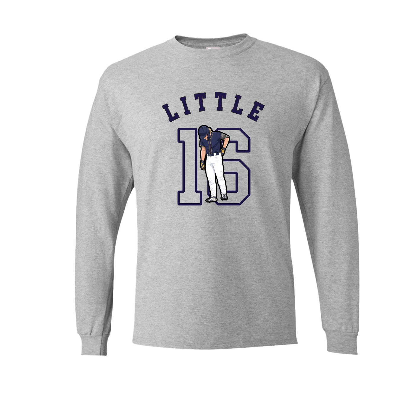 Long Sleeve Tee — Shirsey Arch in Grey