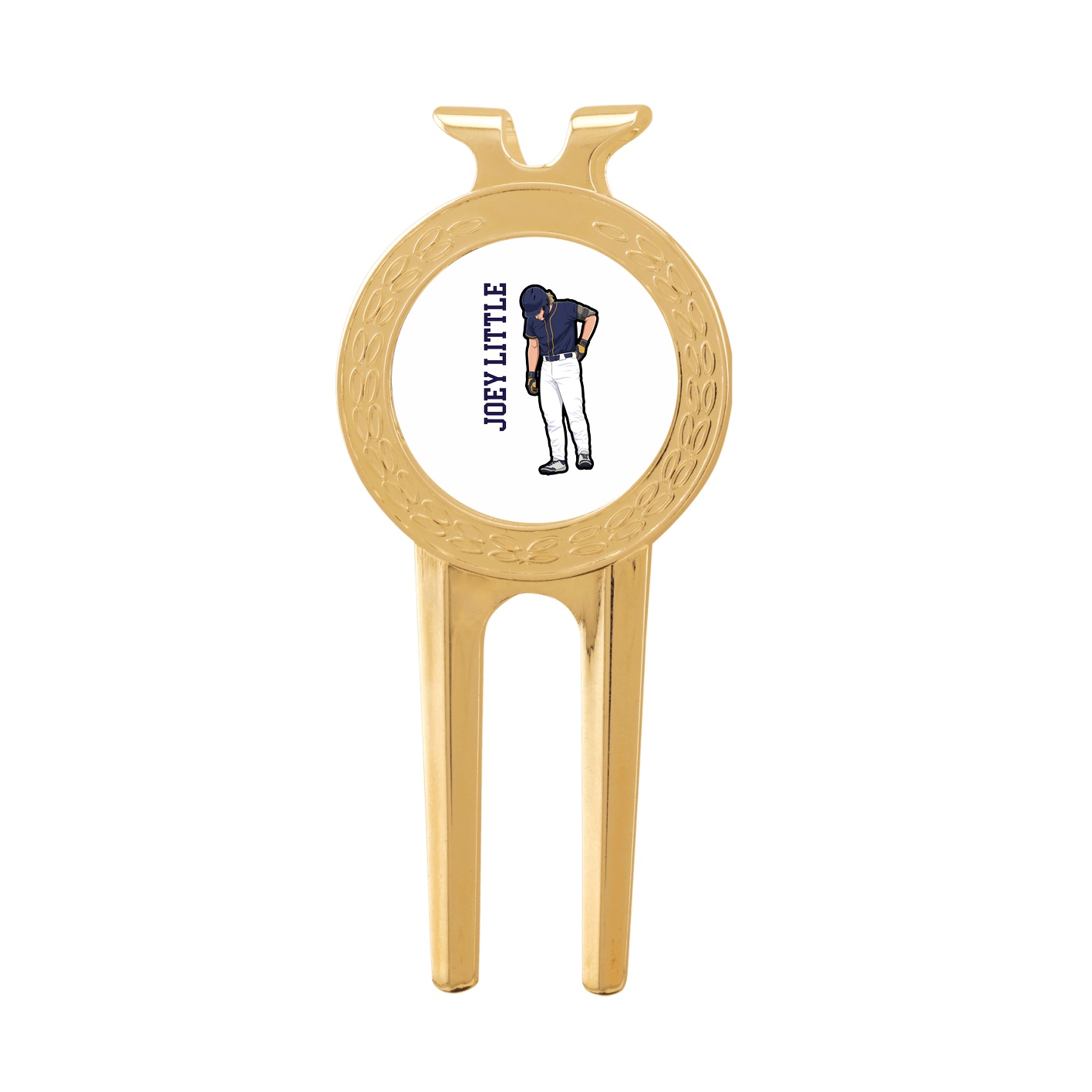 Divot Tool with Ball Marker — Name Vertical in Classic