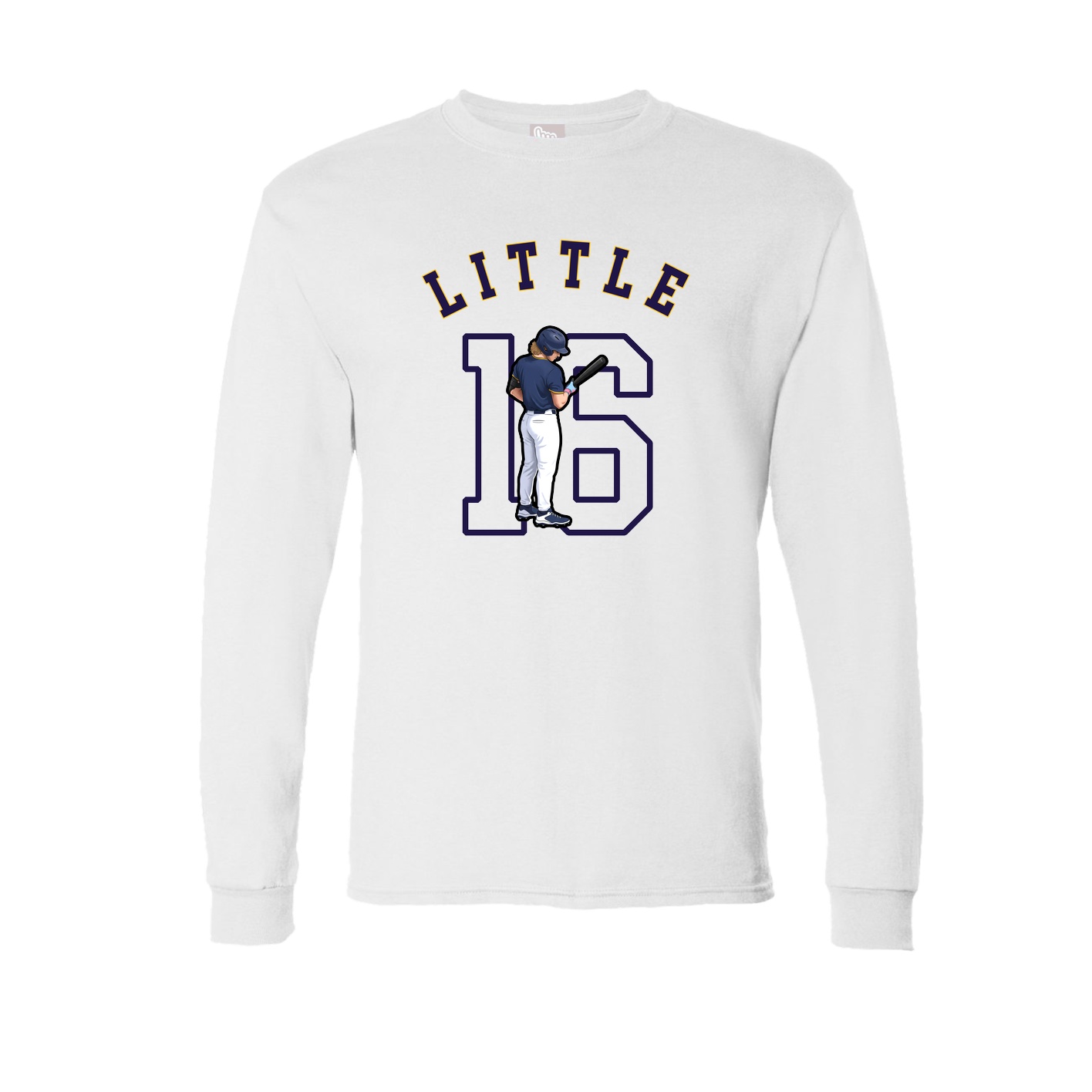 Long Sleeve Tee — Shirsey Arch in White