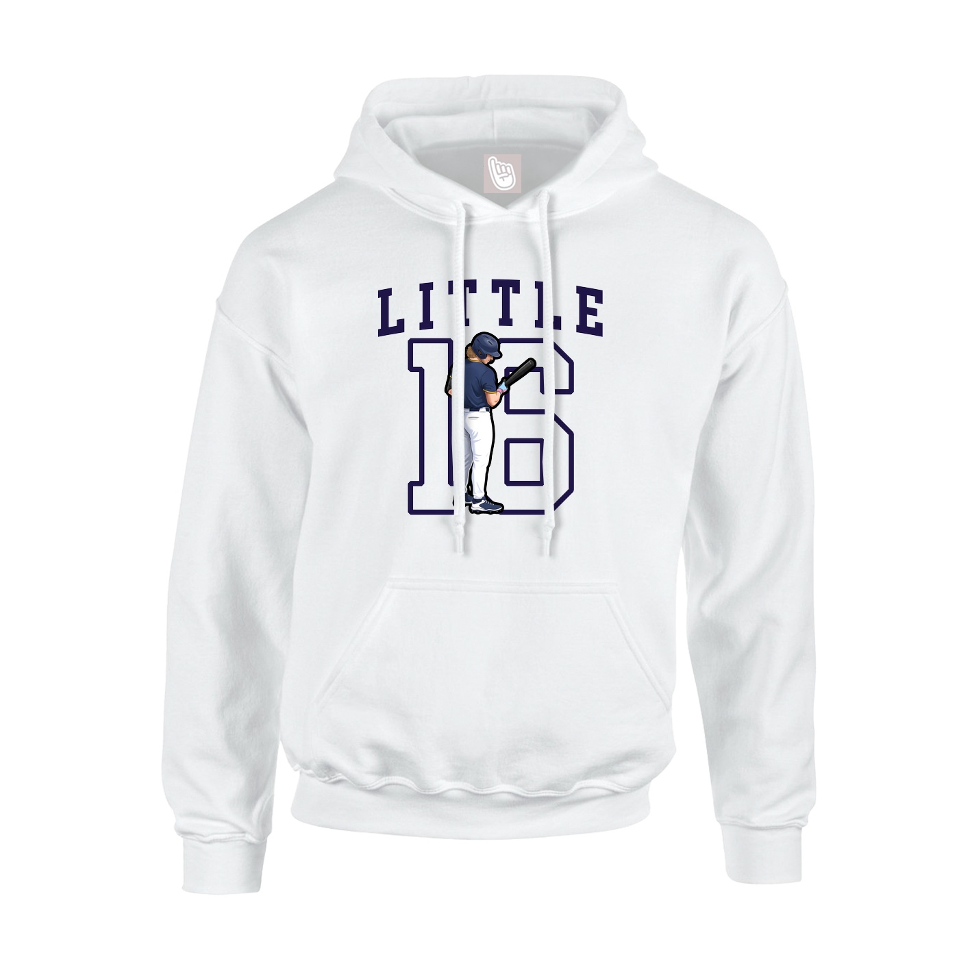 Hoodie — Shirsey in White