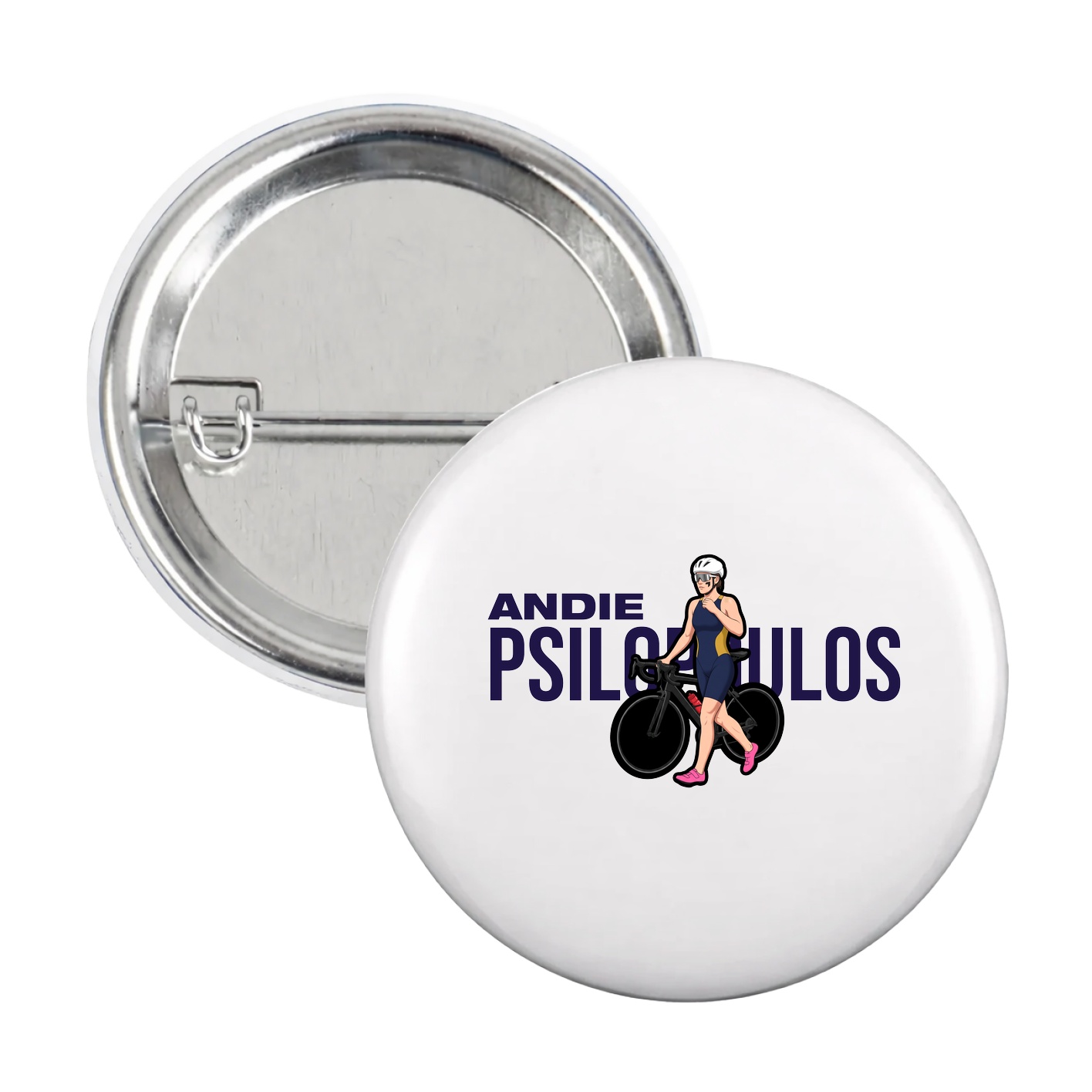 Game Day Button — Player Name in White