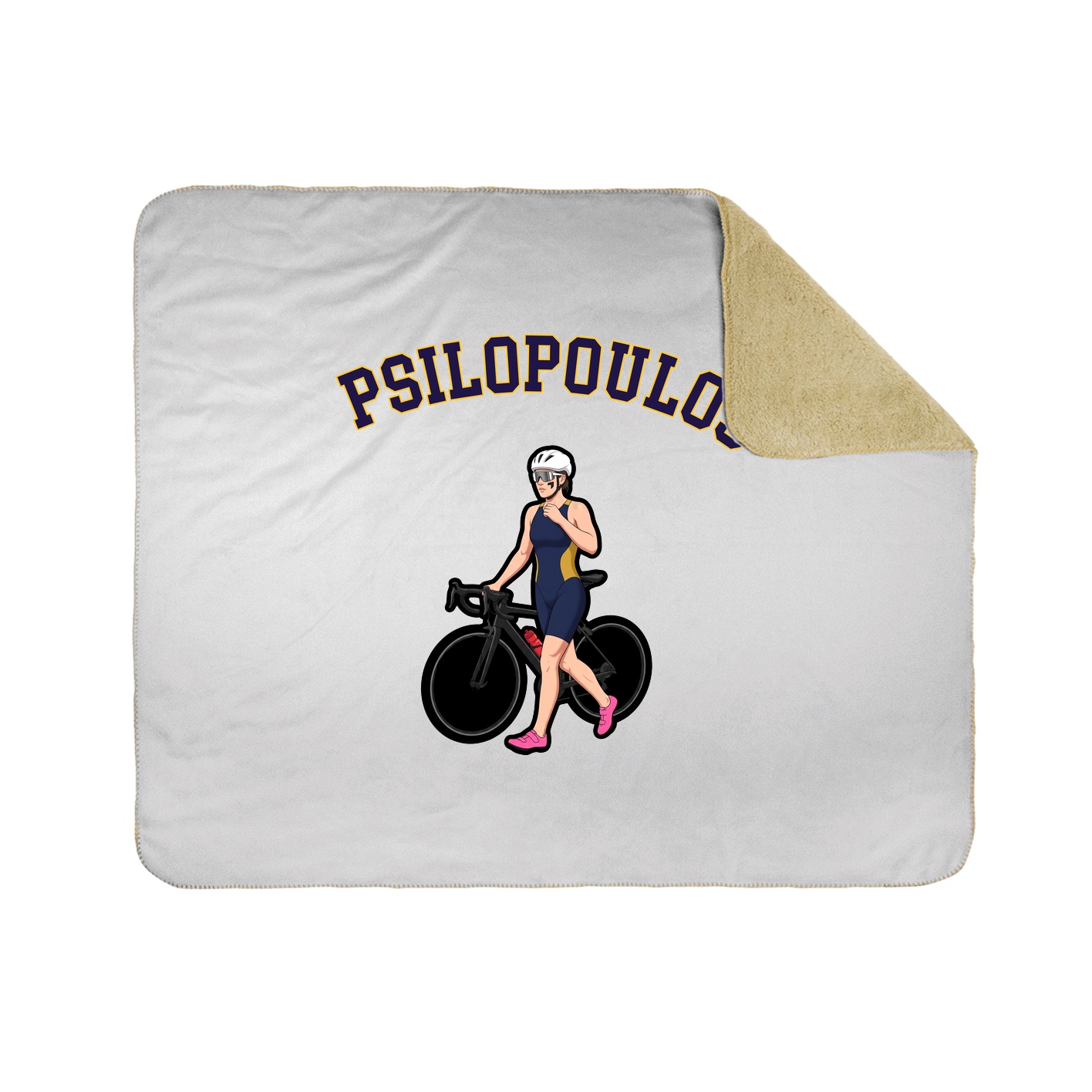 Throw Blanket — Shirsey Arch in White