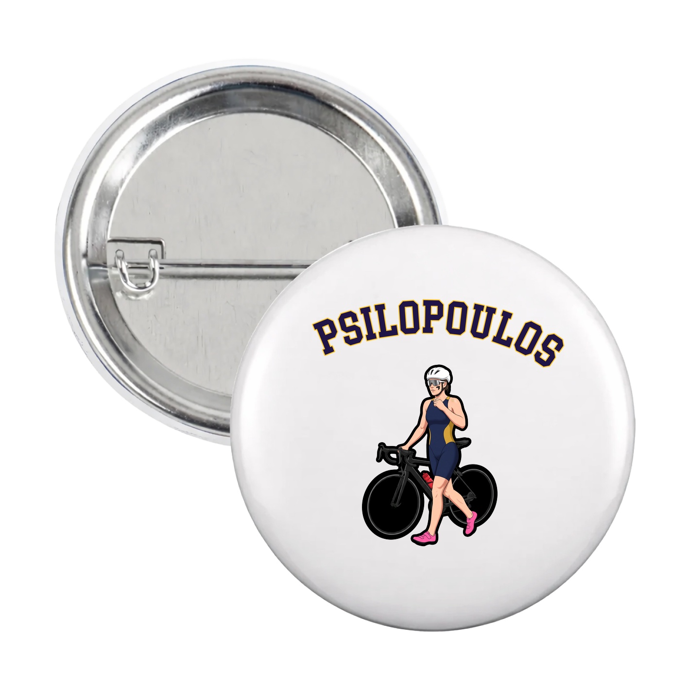Game Day Button — Shirsey Arch in White