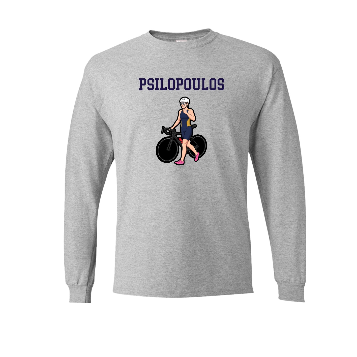 Long Sleeve Tee — Shirsey in Grey