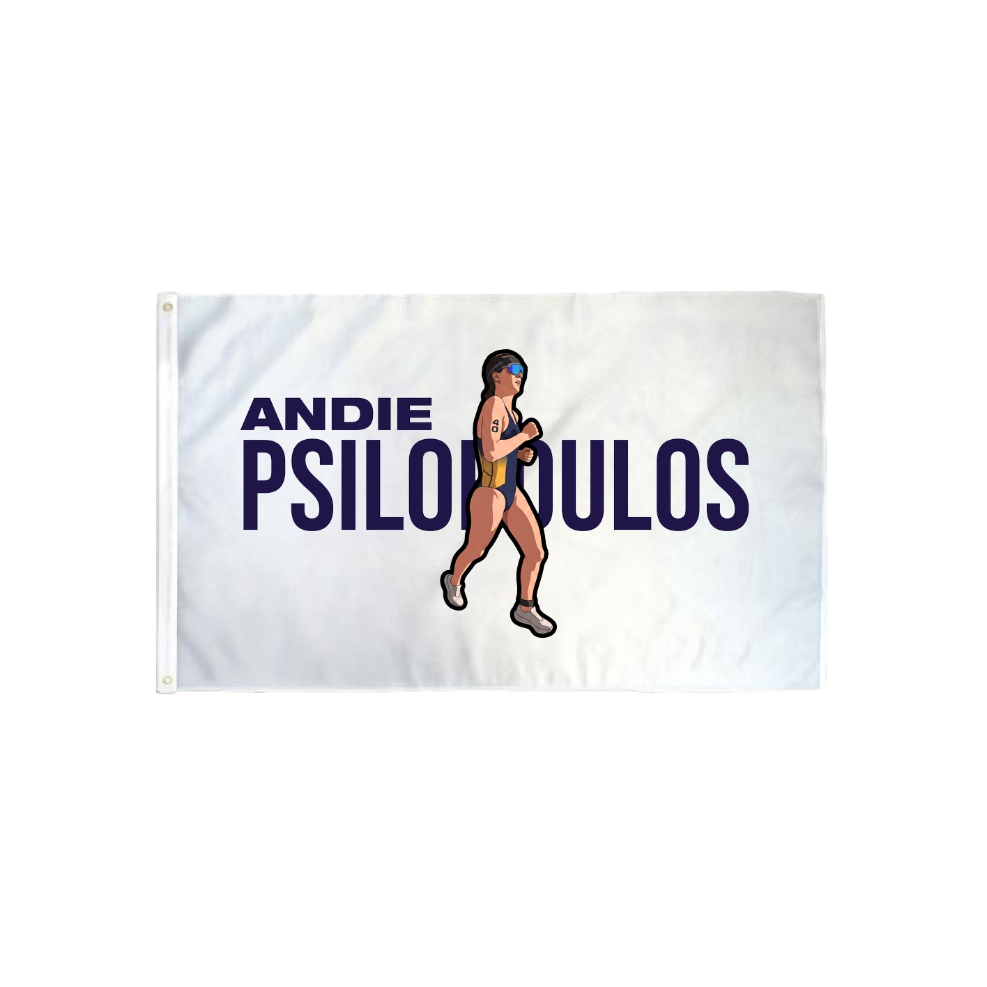 3x5 Flag — Player Name in Classic