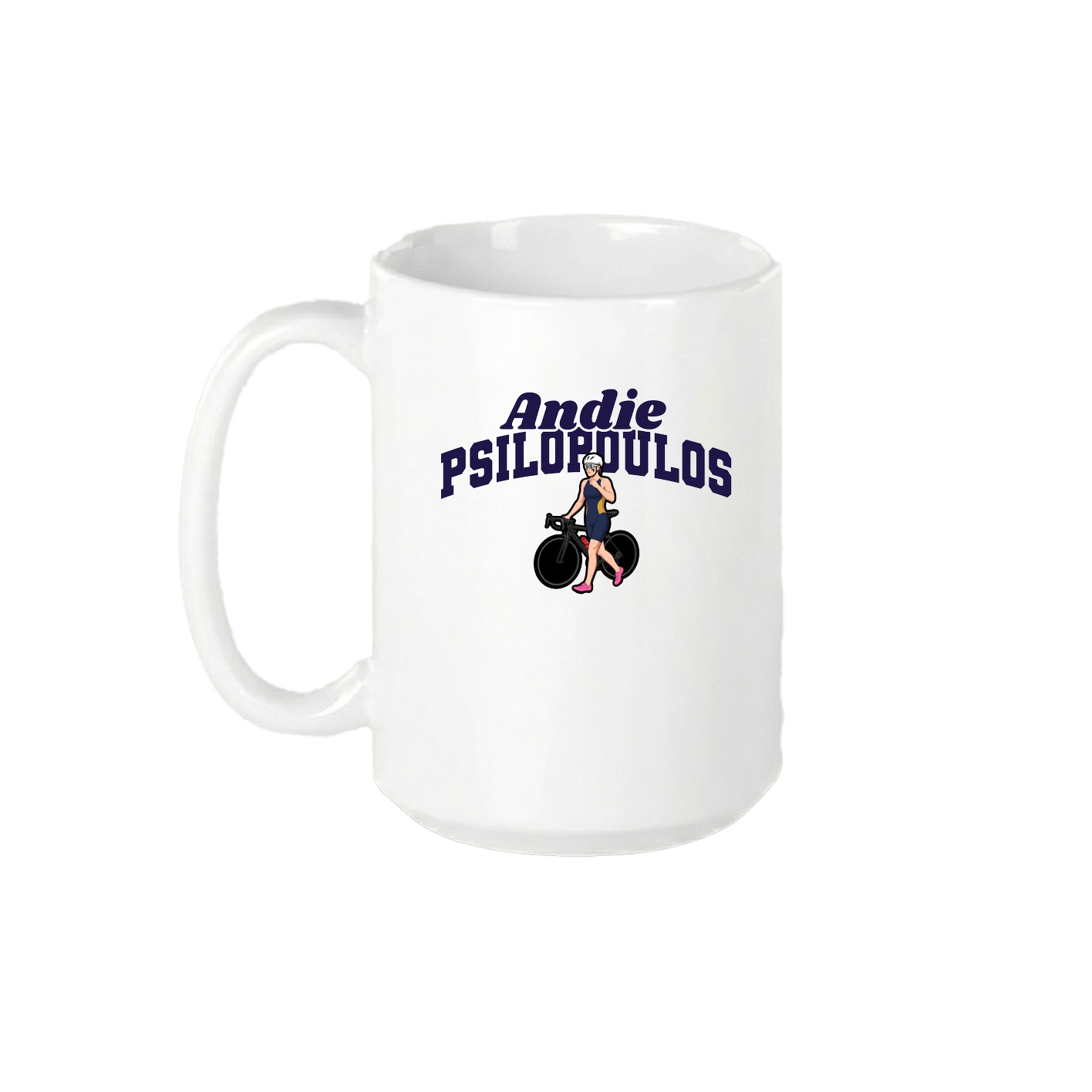 15oz Coffee Mug — Signature Arch in White