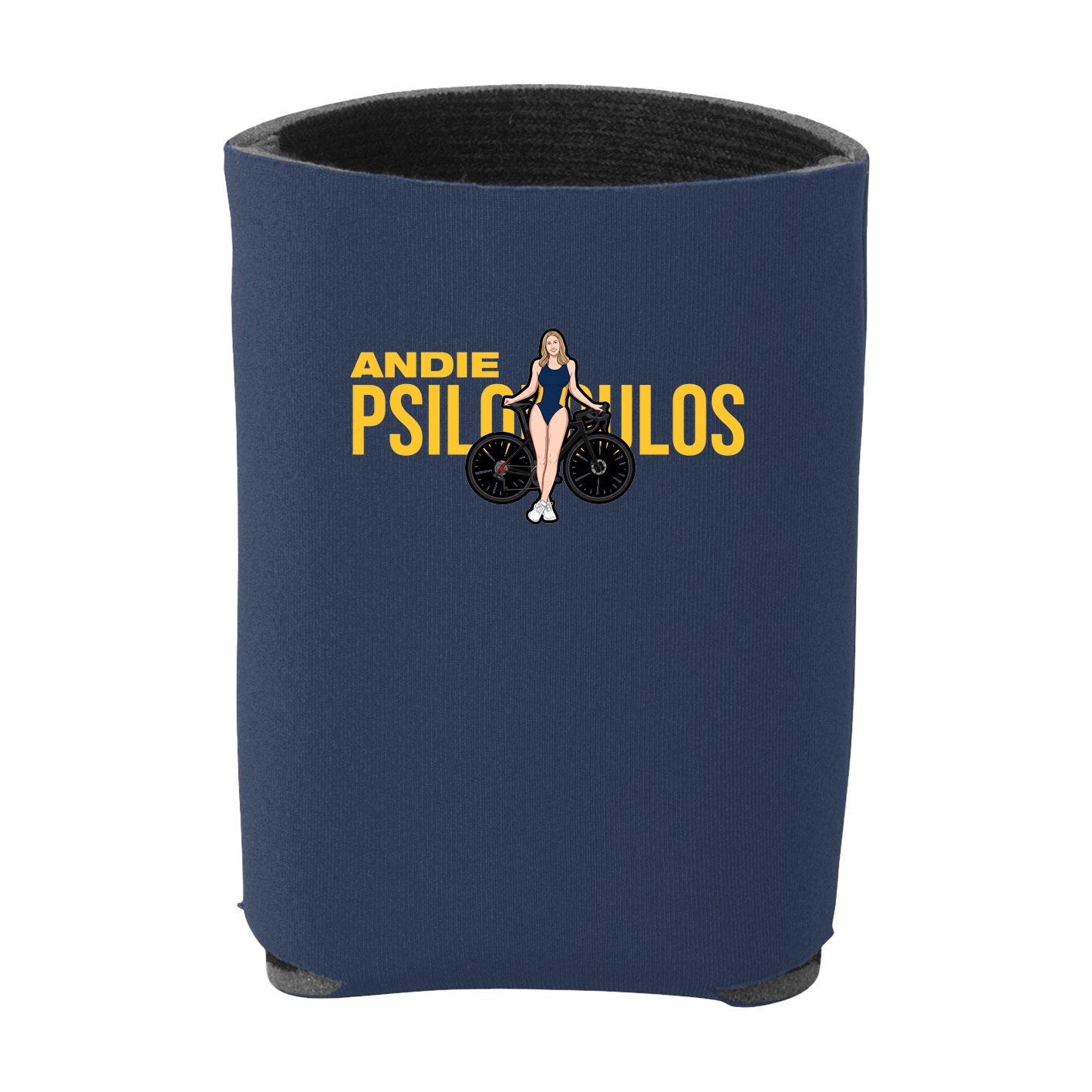 Can Holder — Player Name in Navy