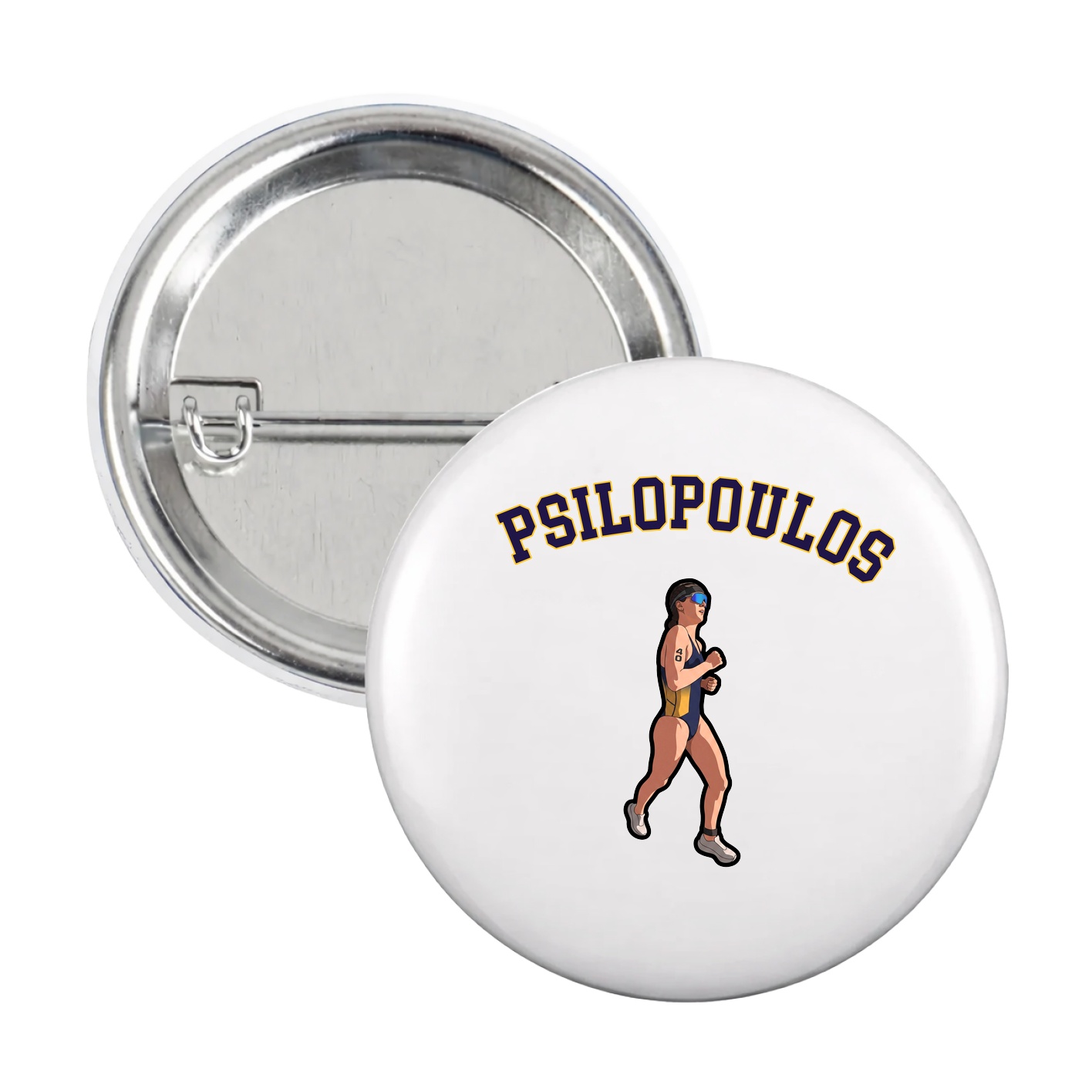 Game Day Button — Shirsey Arch in White
