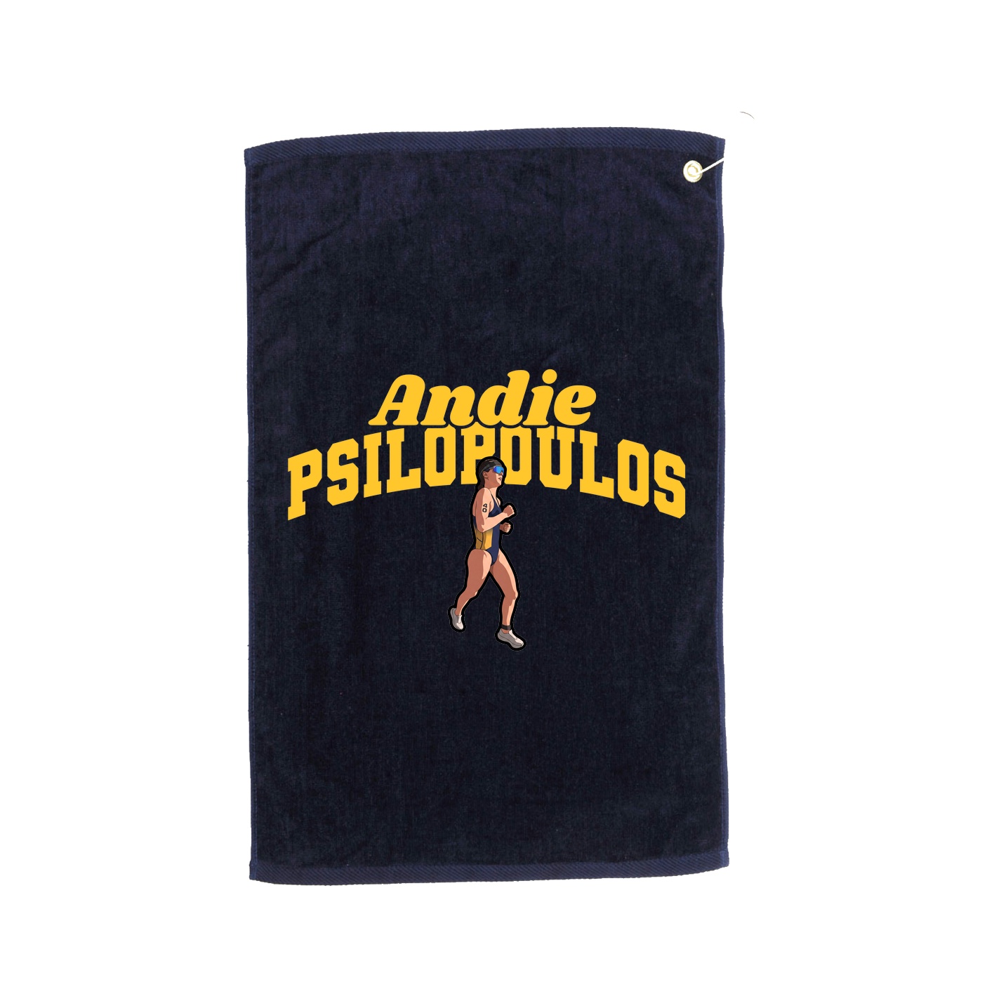 Golf Towel — Signature Arch in Navy