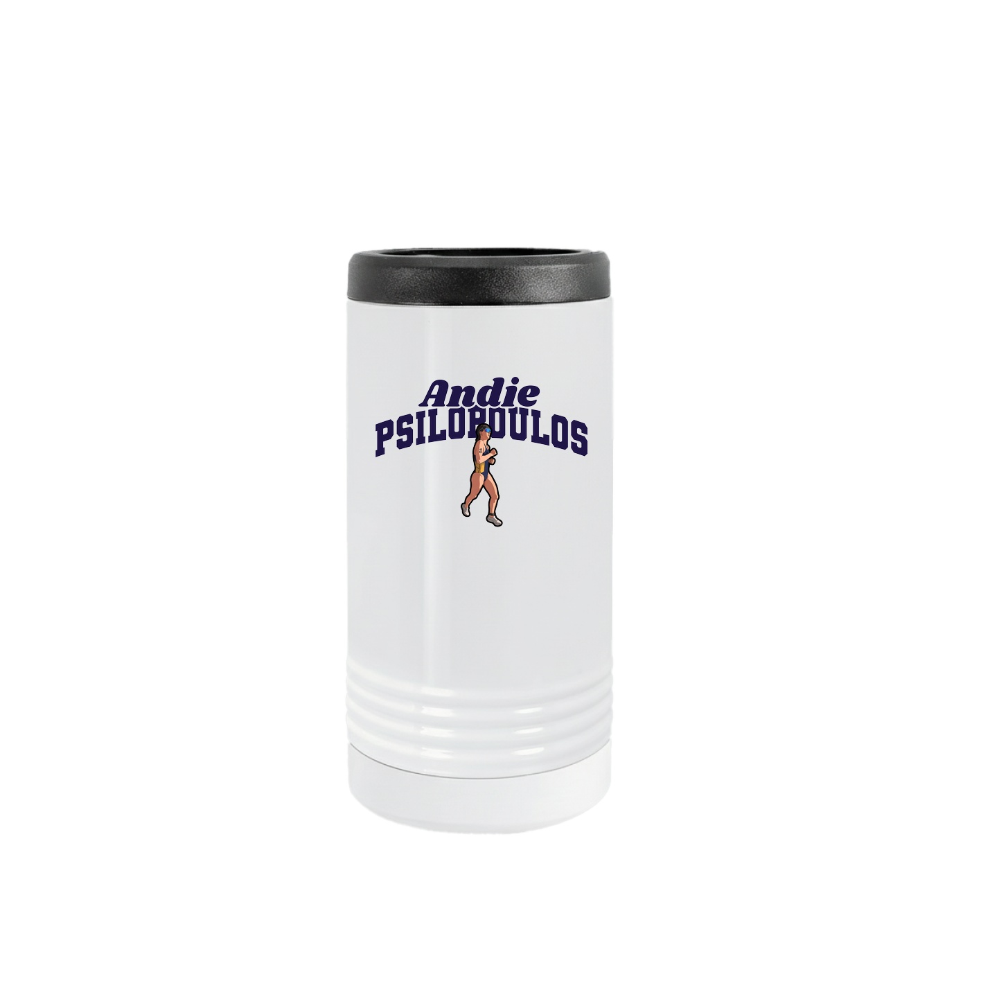 Slim Beverage Holder — Signature Arch in White