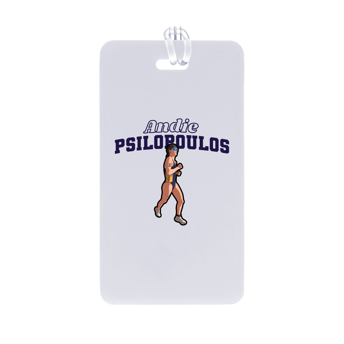 Bag Tag — Name Arch in Classic