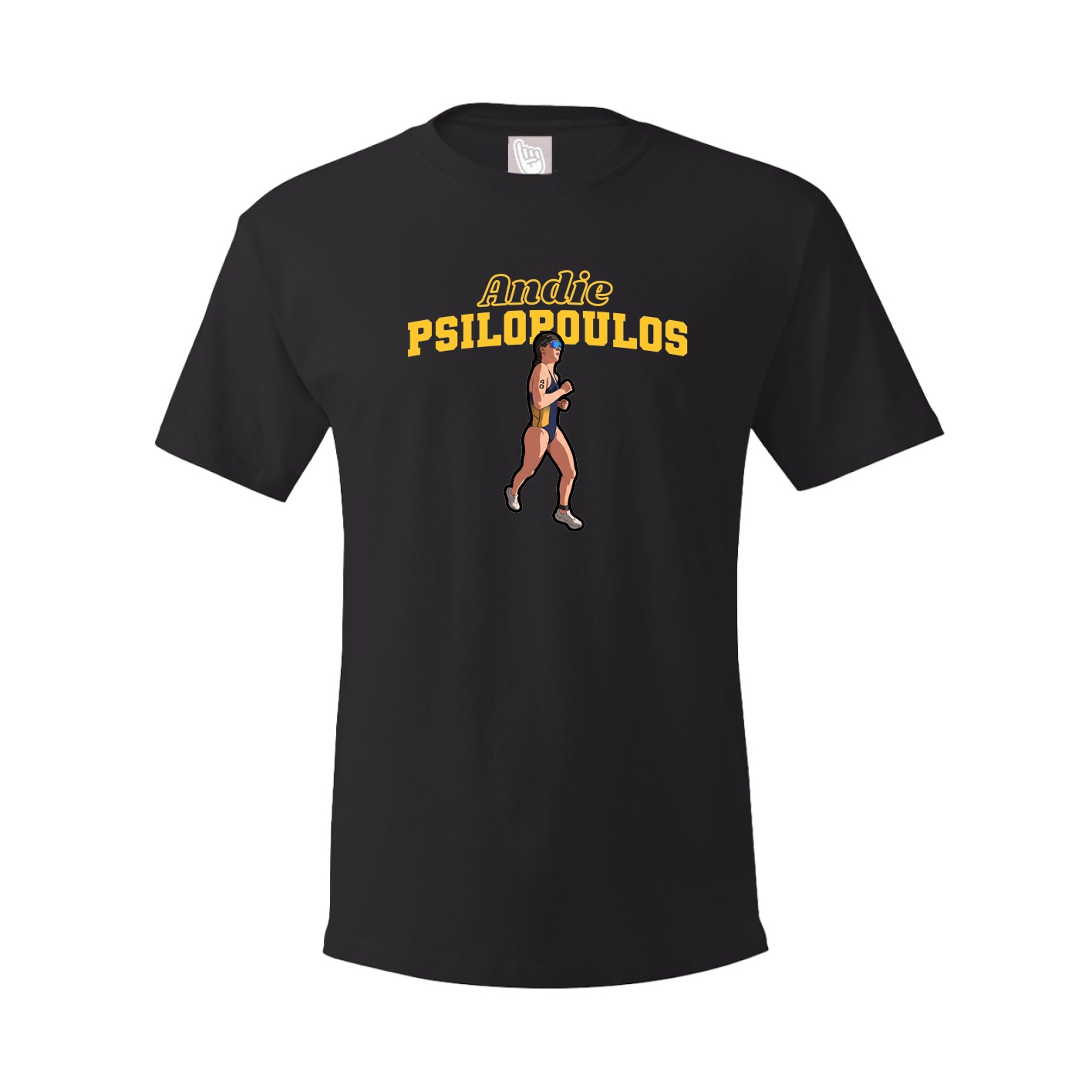 Youth Tee — Name Arch in Black