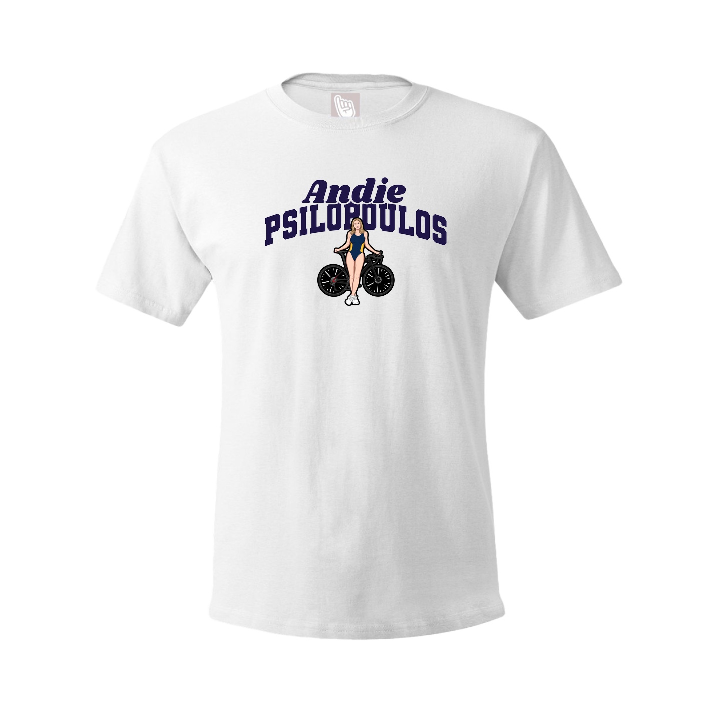 Youth Tee — Signature Arch in White