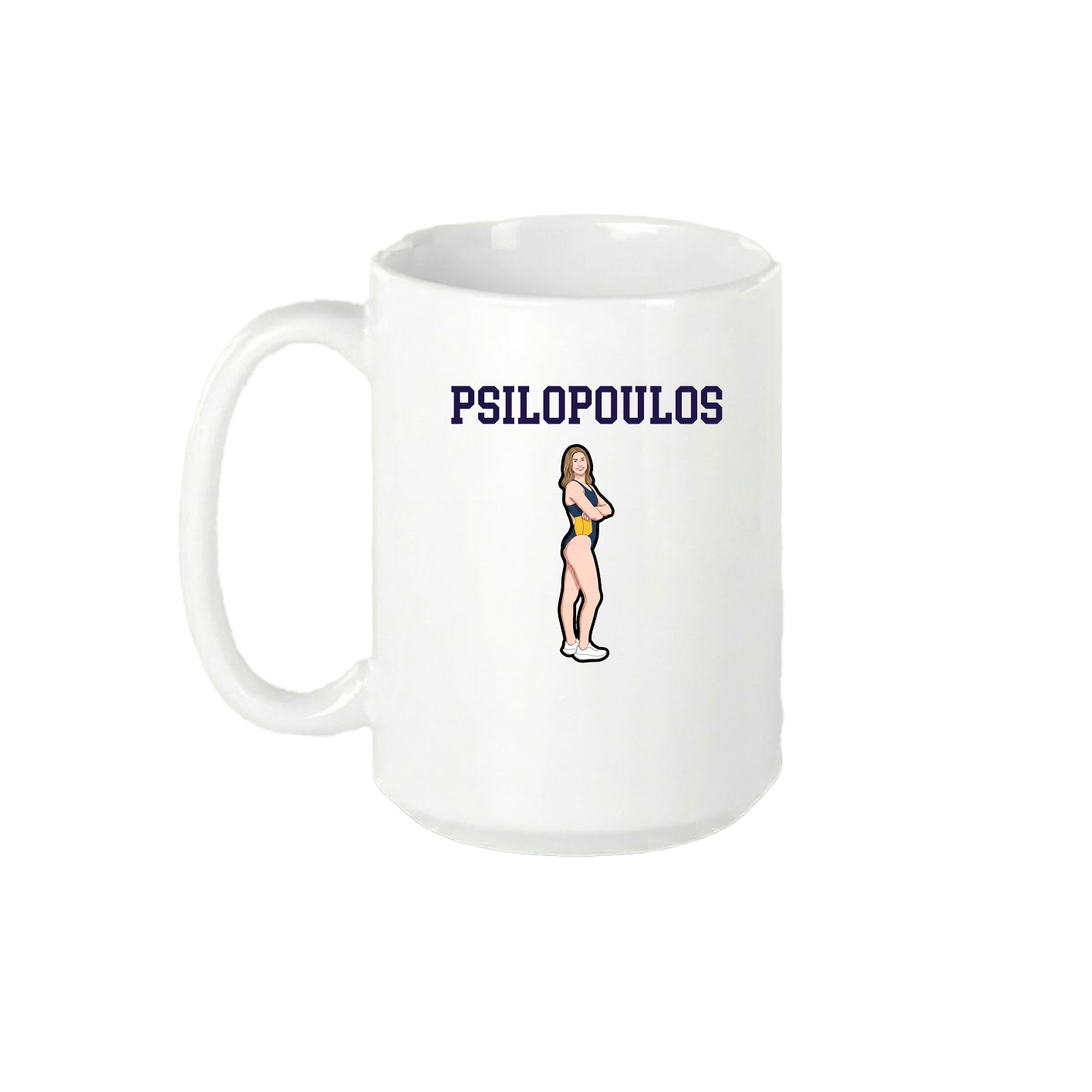 15oz Coffee Mug — Shirsey in White