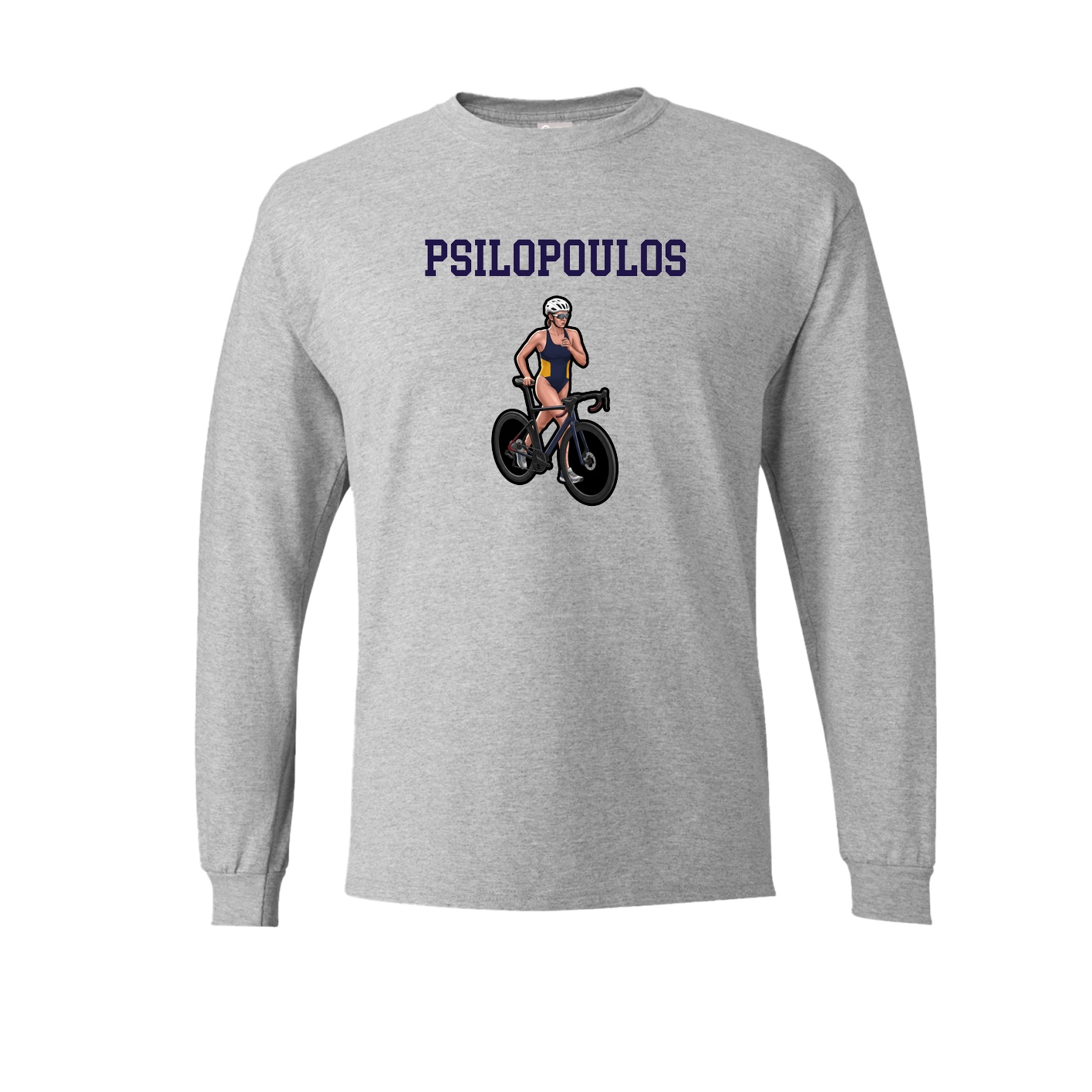 Long Sleeve Tee — Shirsey in Grey