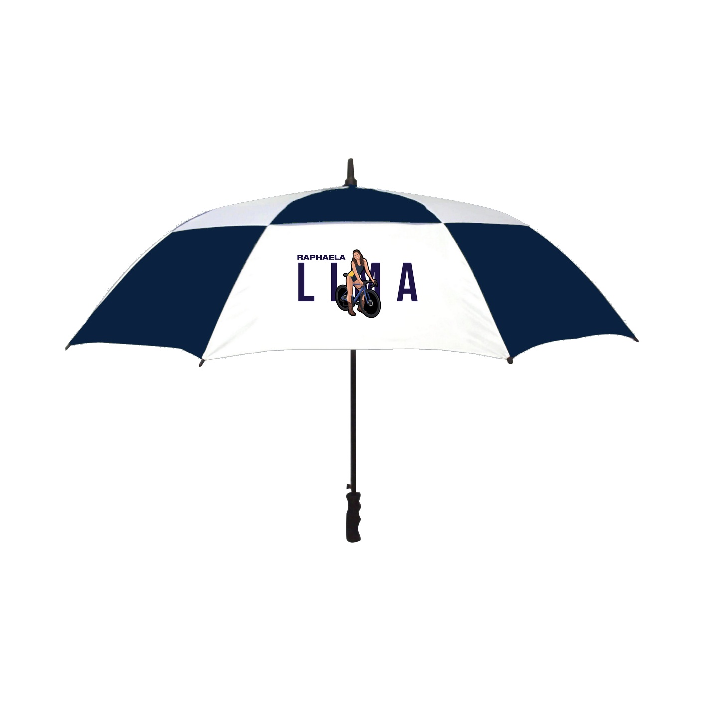 Golf Umbrella — Player Name in Navy